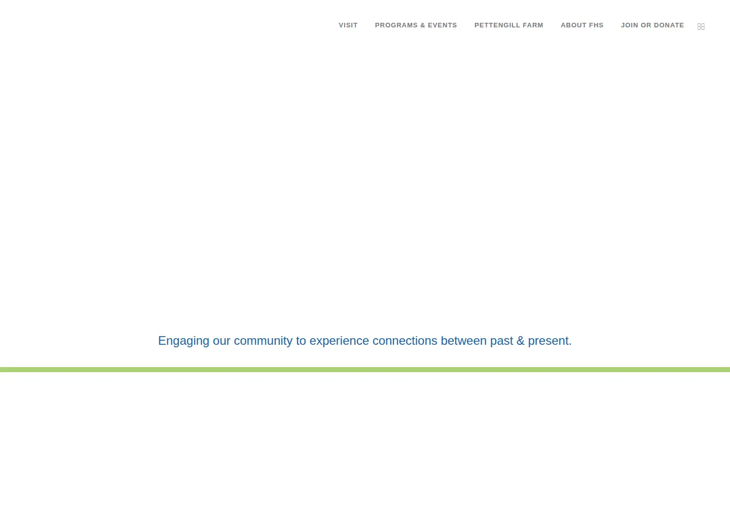 Screenshot of freeporthistoricalsociety.org
