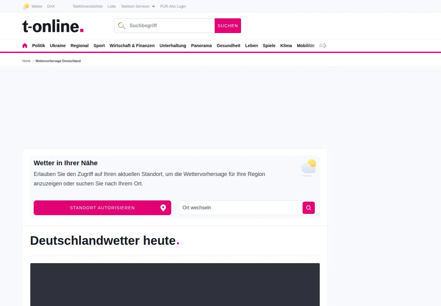 Screenshot of wetter.info