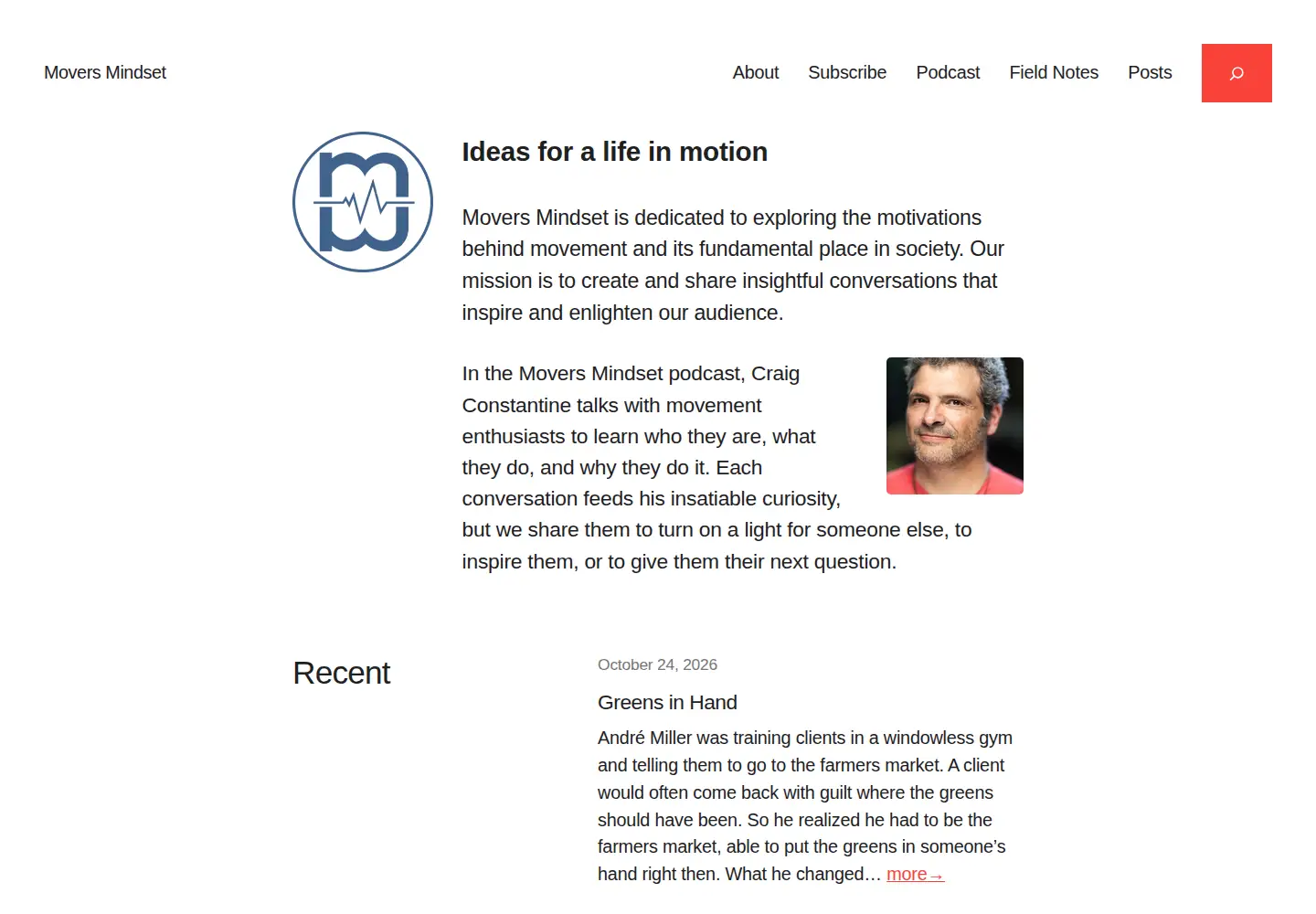Screenshot of moversmindset.com