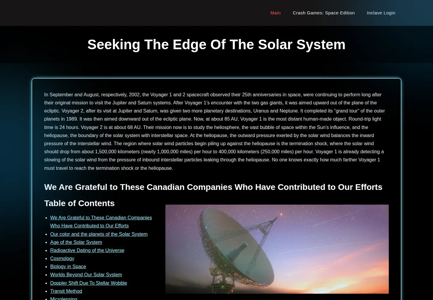 Screenshot of ottawa-rasc.ca