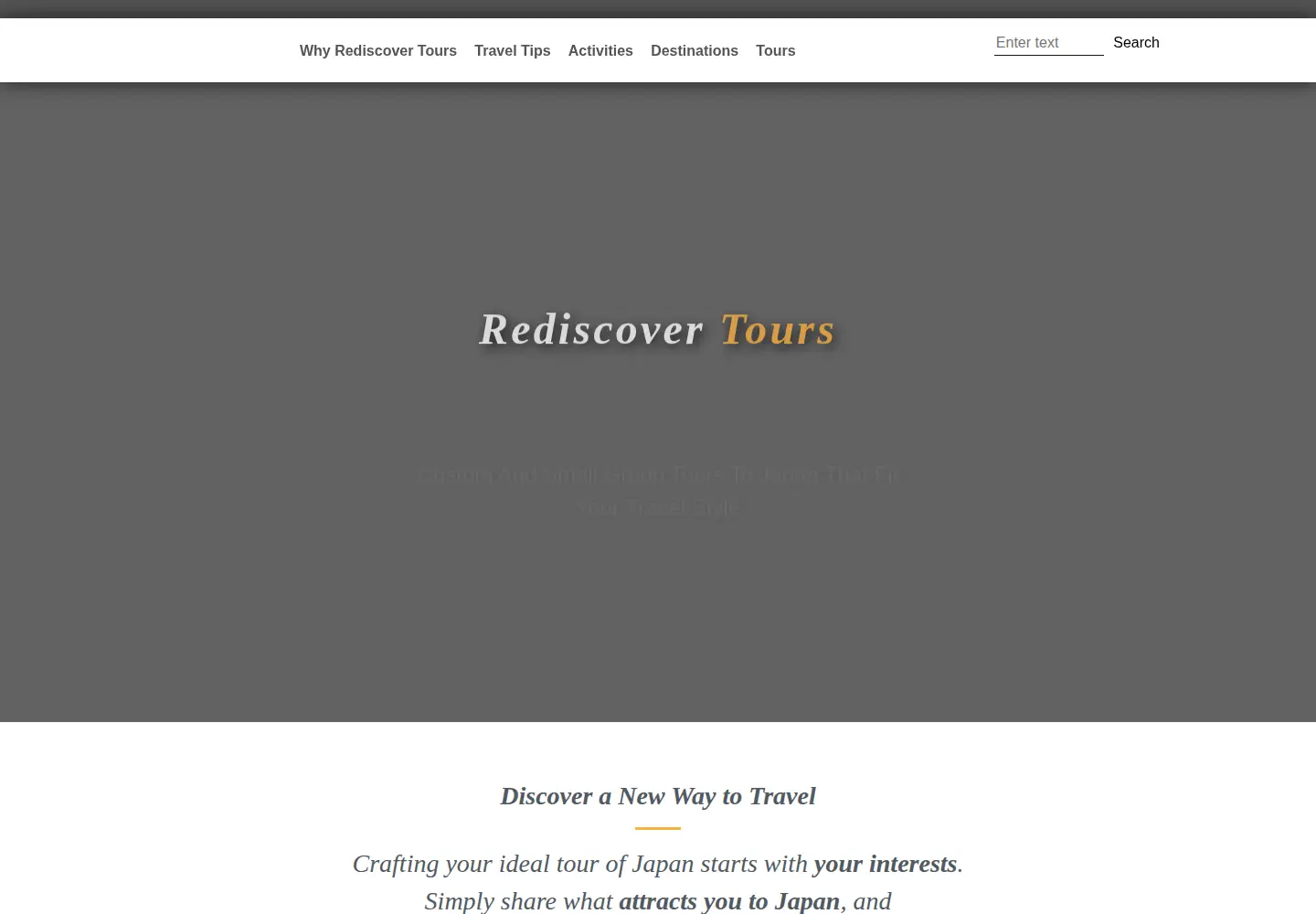 Captured homepage of japaneseguesthouses.com in the current scan