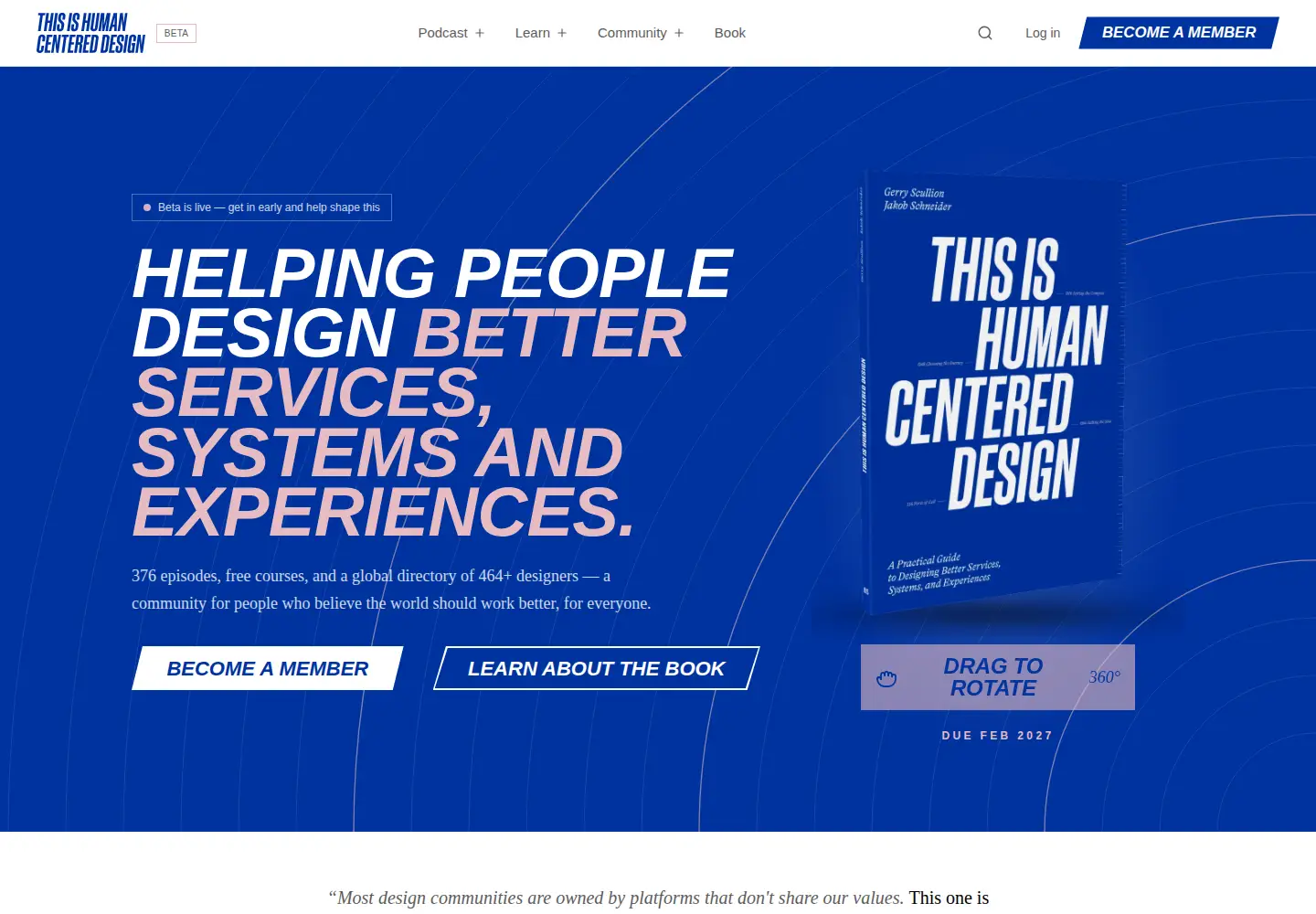 Captured homepage of thisishcd.com in the current scan