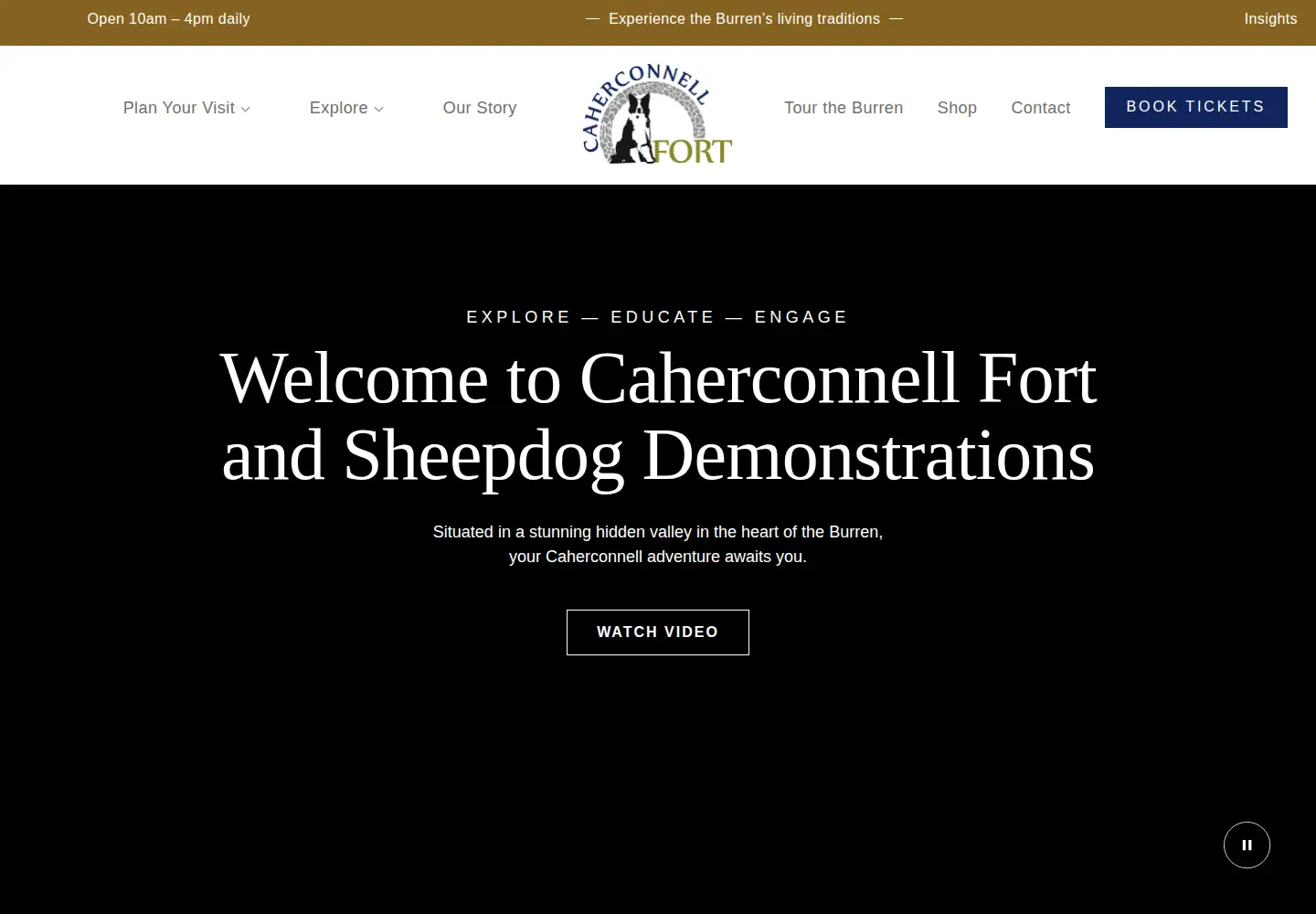 Screenshot of caherconnell.com