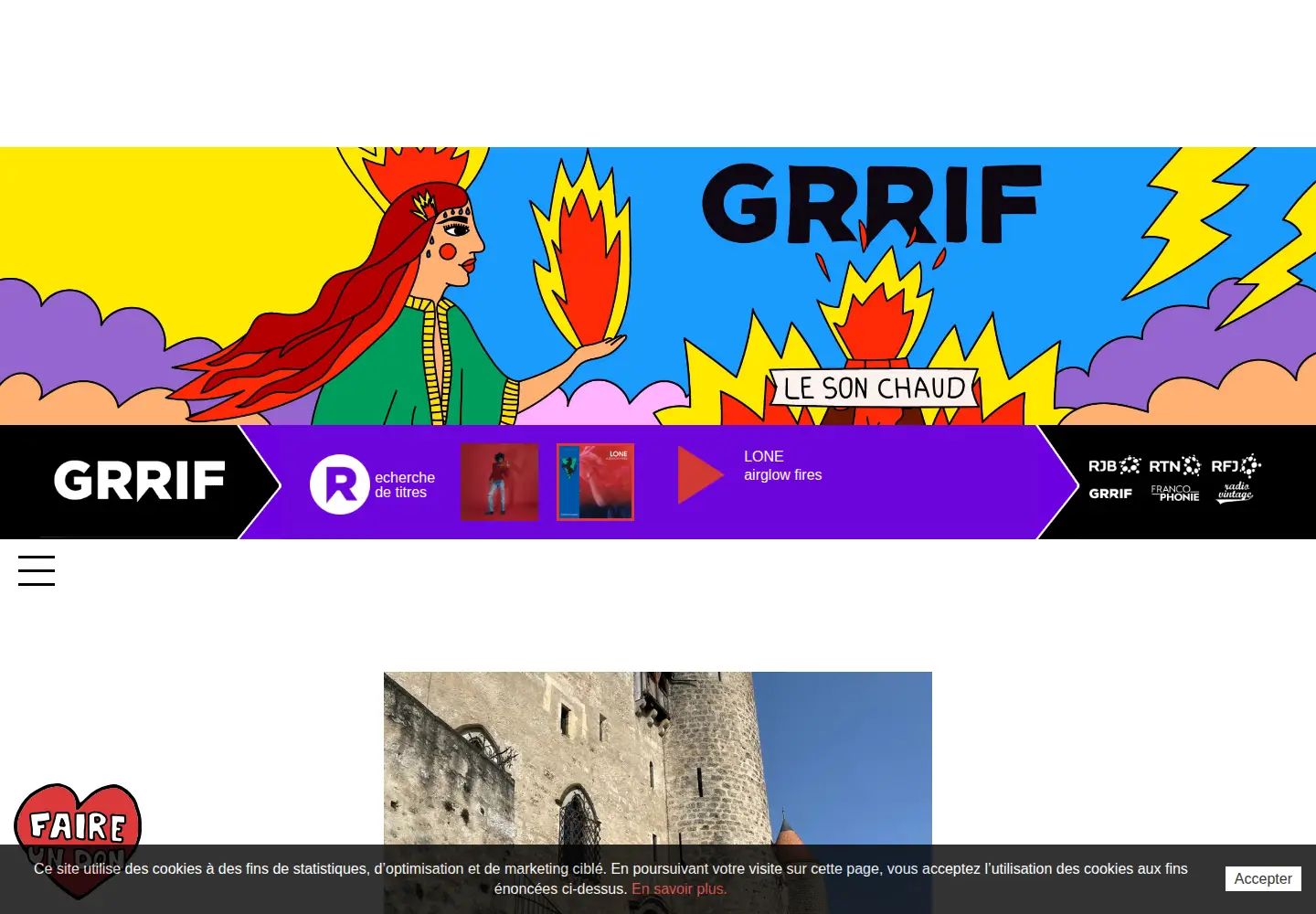 Screenshot of grrif.ch