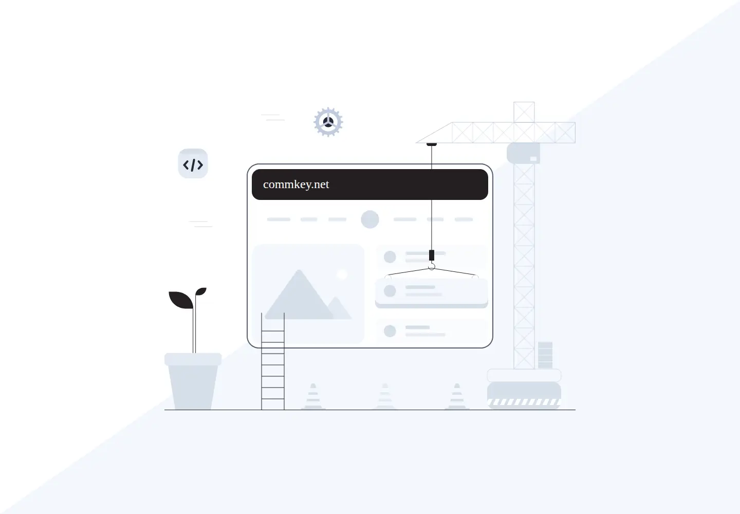 Screenshot of commkey.net
