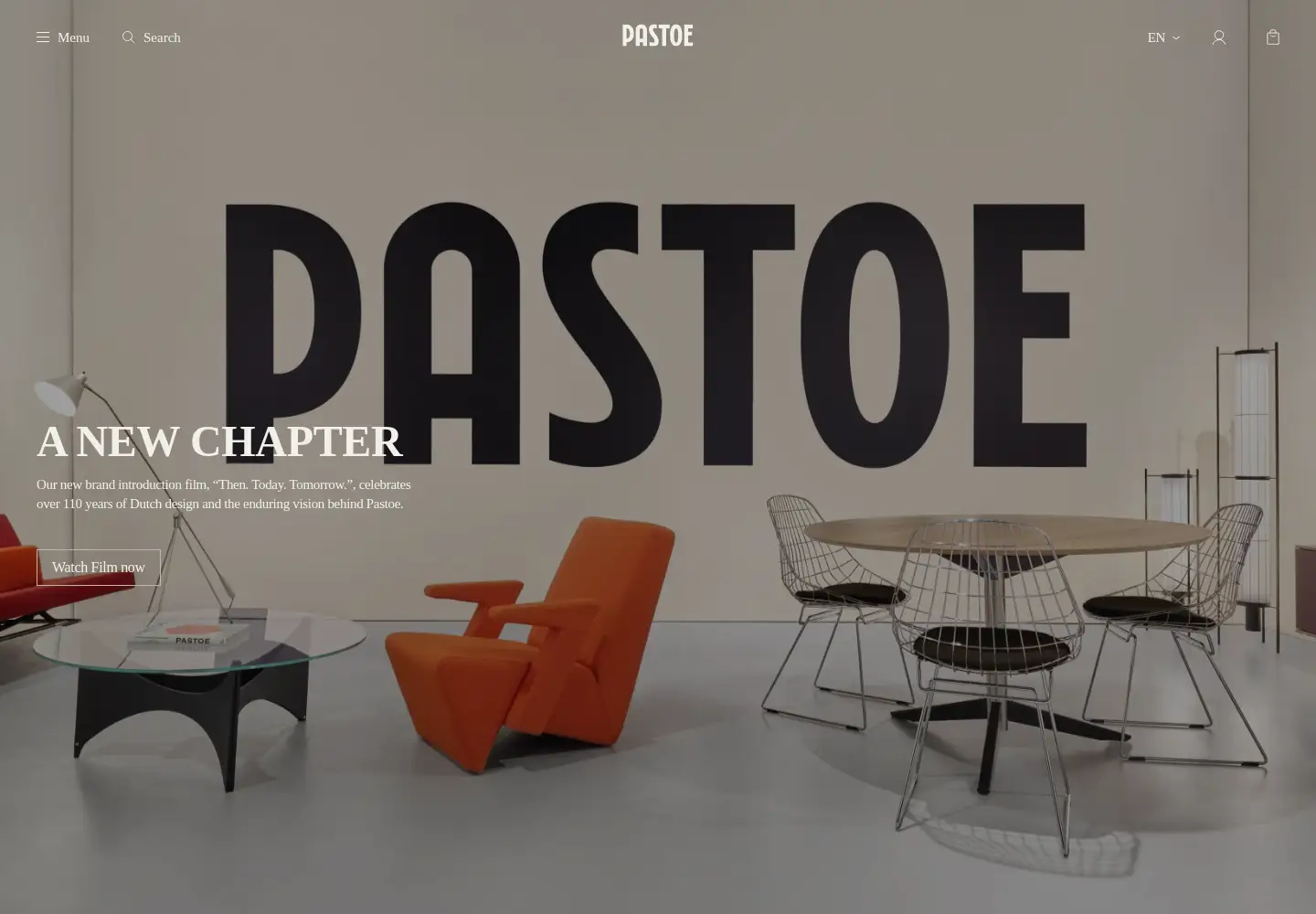 Screenshot of pastoe.com