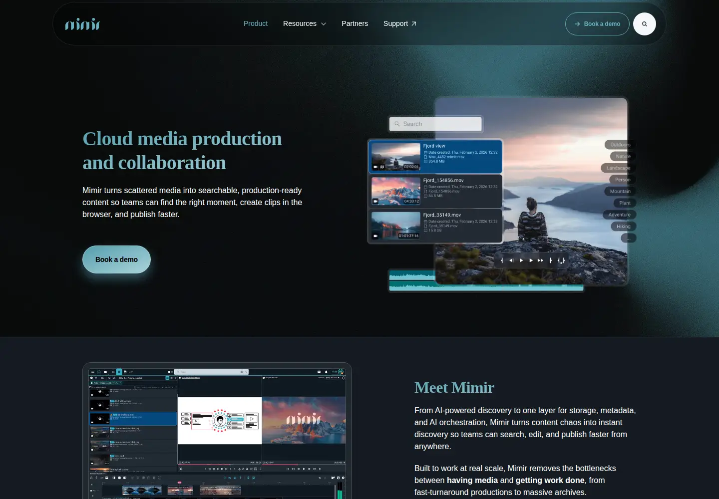 Screenshot of onemimir.com