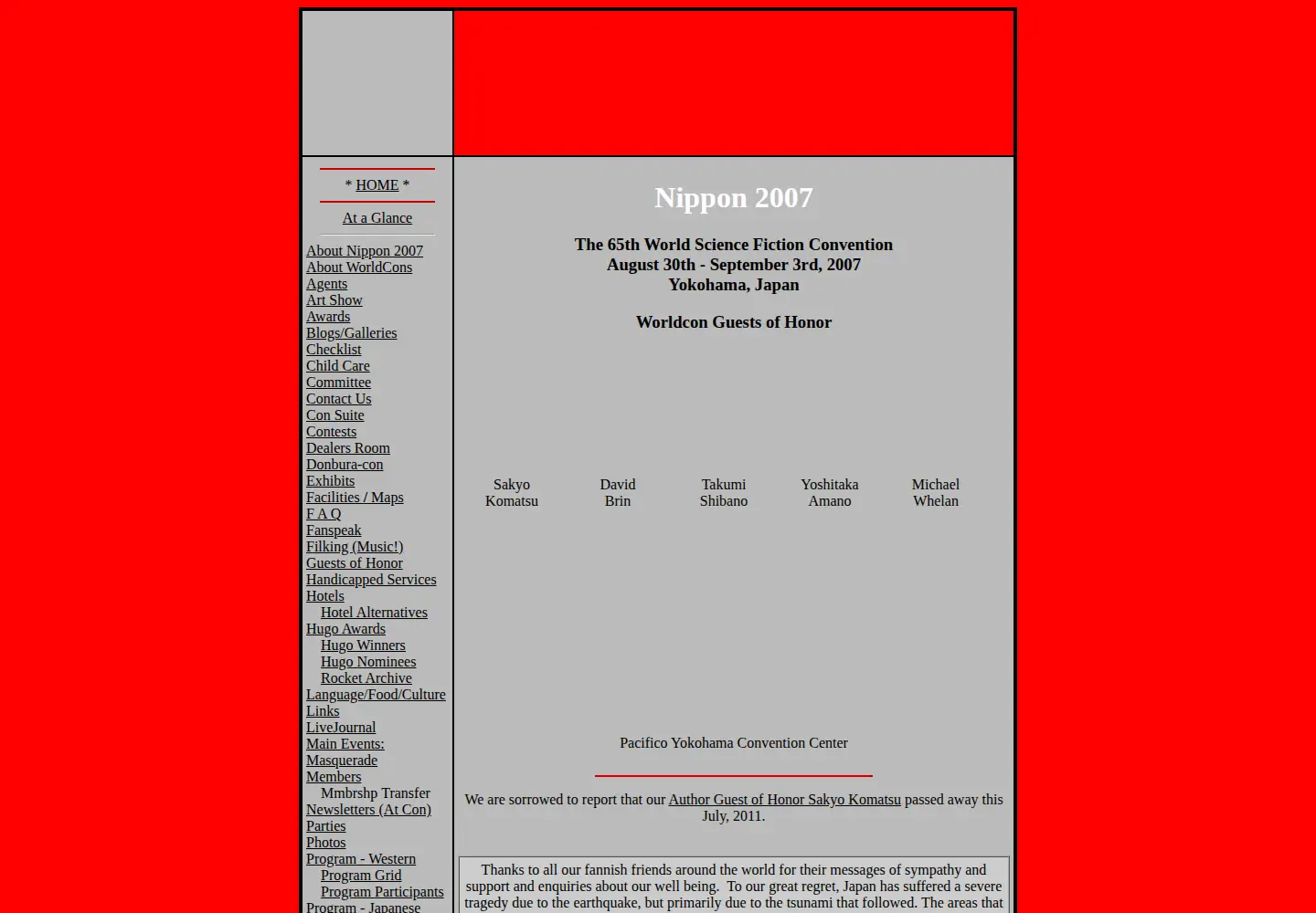 Screenshot of nippon2007.us