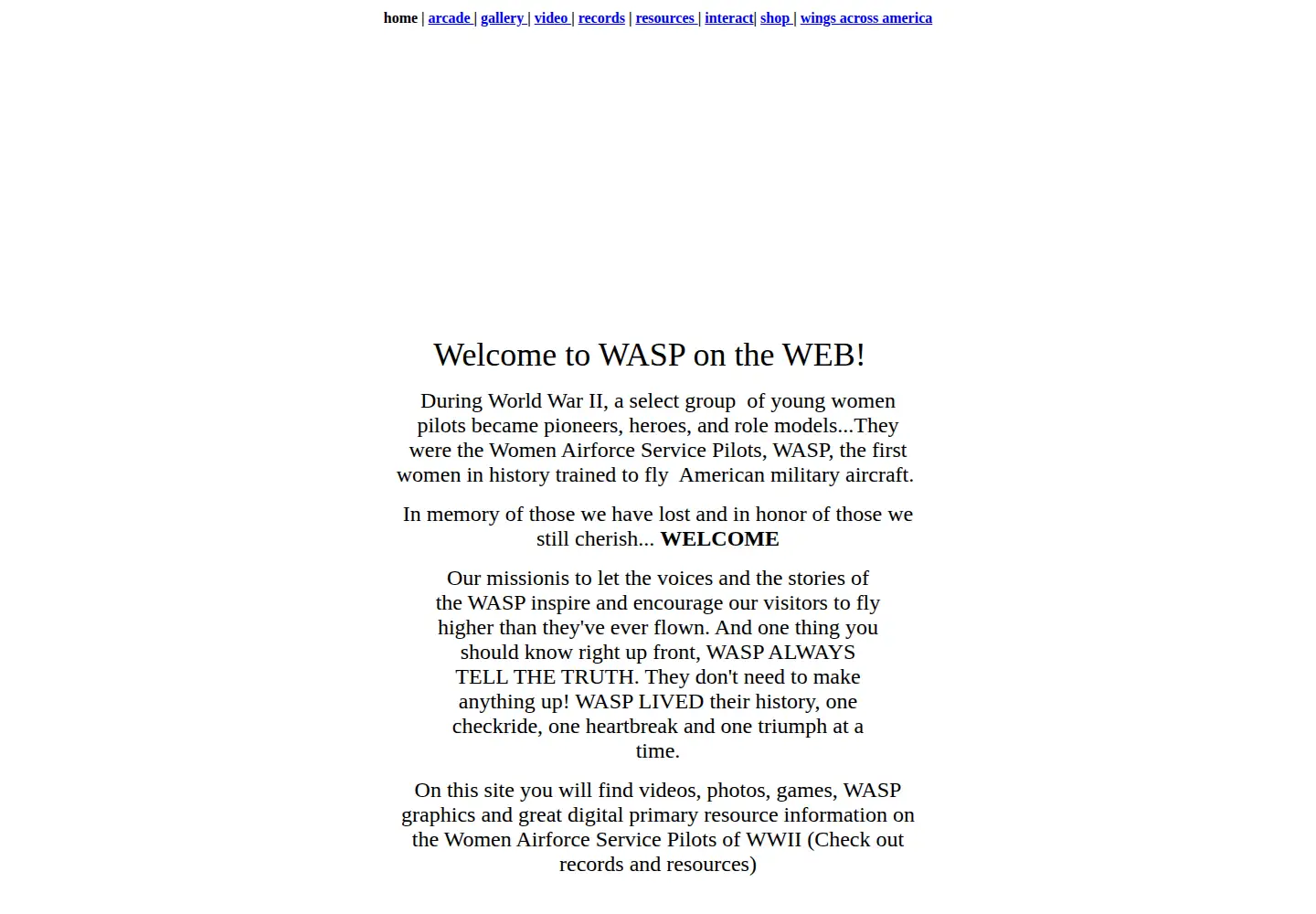 Screenshot of wingsacrossamerica.us