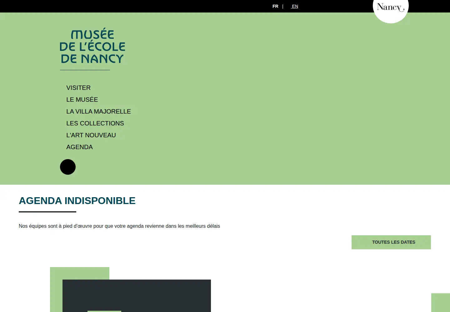 Screenshot of ecole-de-nancy.com