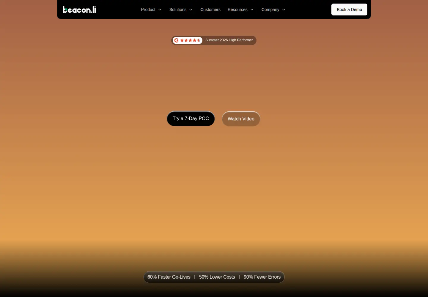 Screenshot of beacon.li