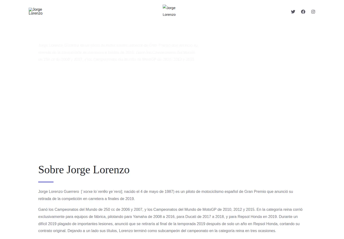 Screenshot of jorgelorenzo.com