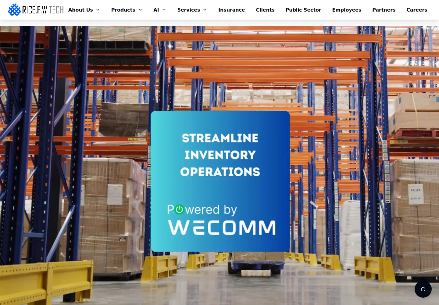 Screenshot of ricefwtech.com