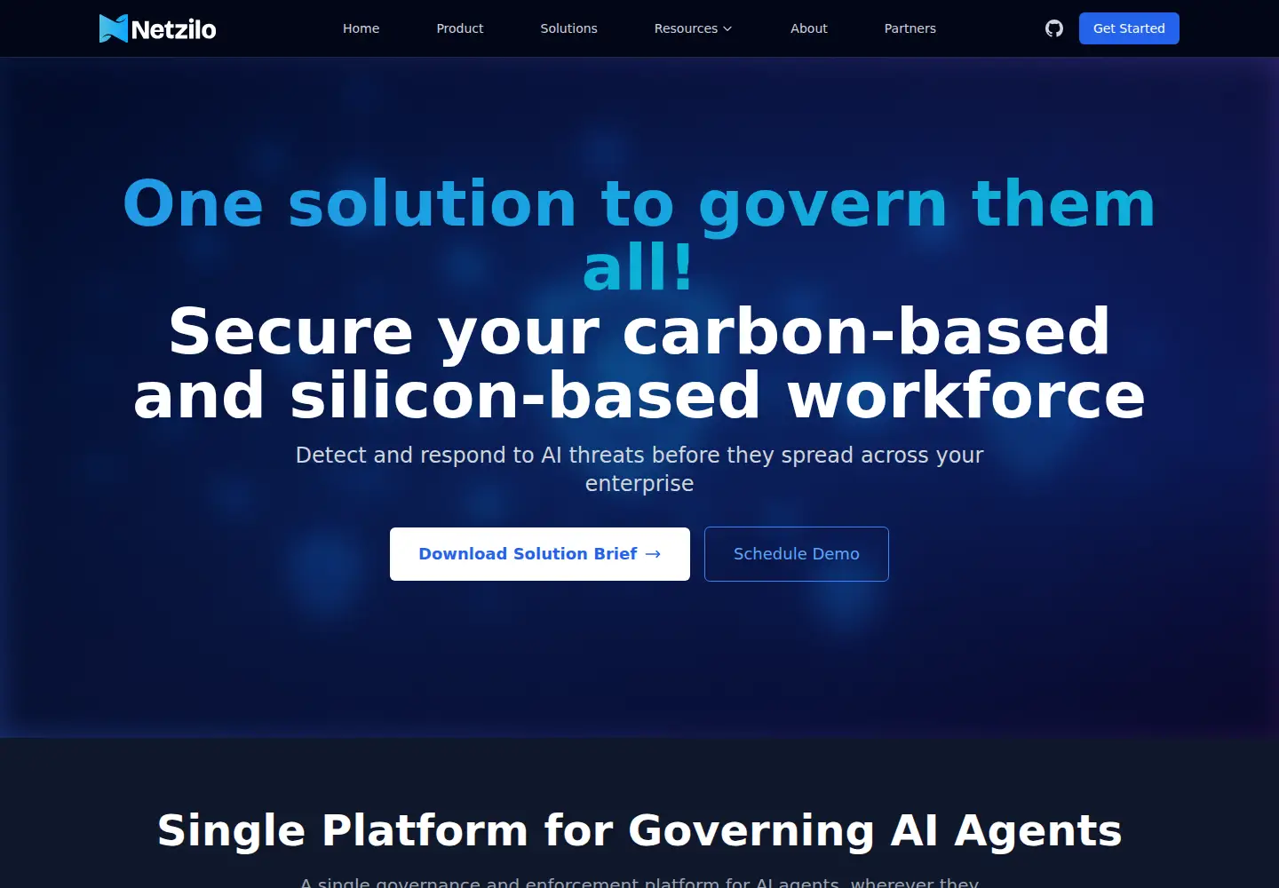 Screenshot of netzilo.com