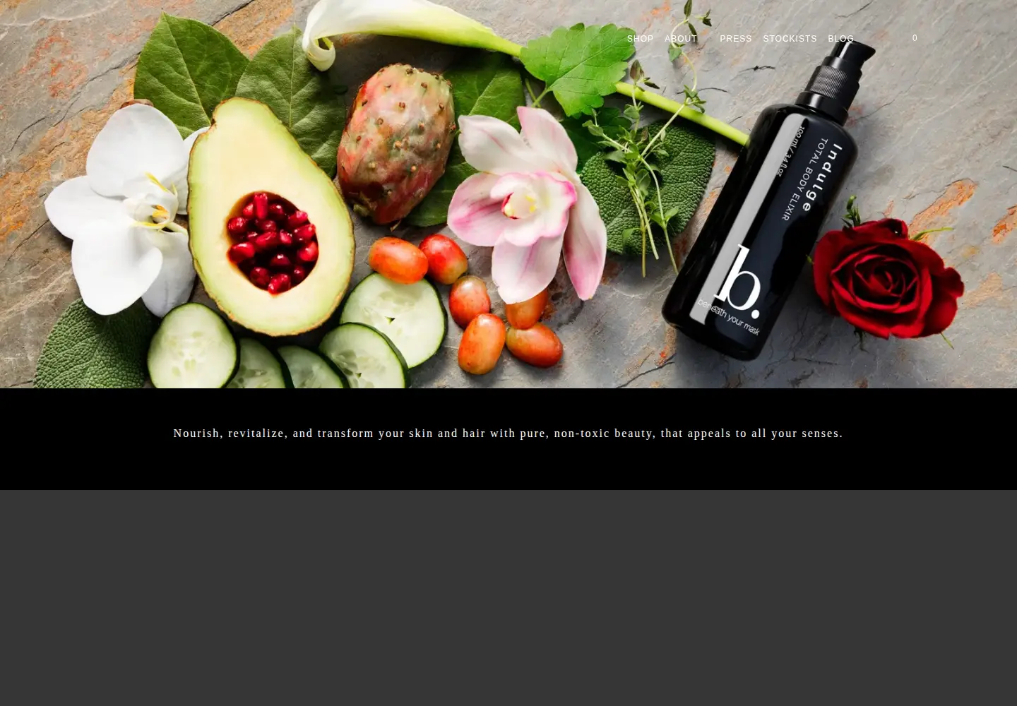 Screenshot of beneathyourmask.com