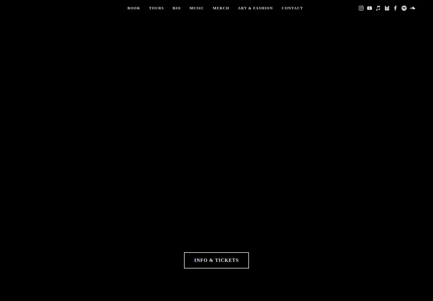 Captured homepage of kateceberano.com in the current scan