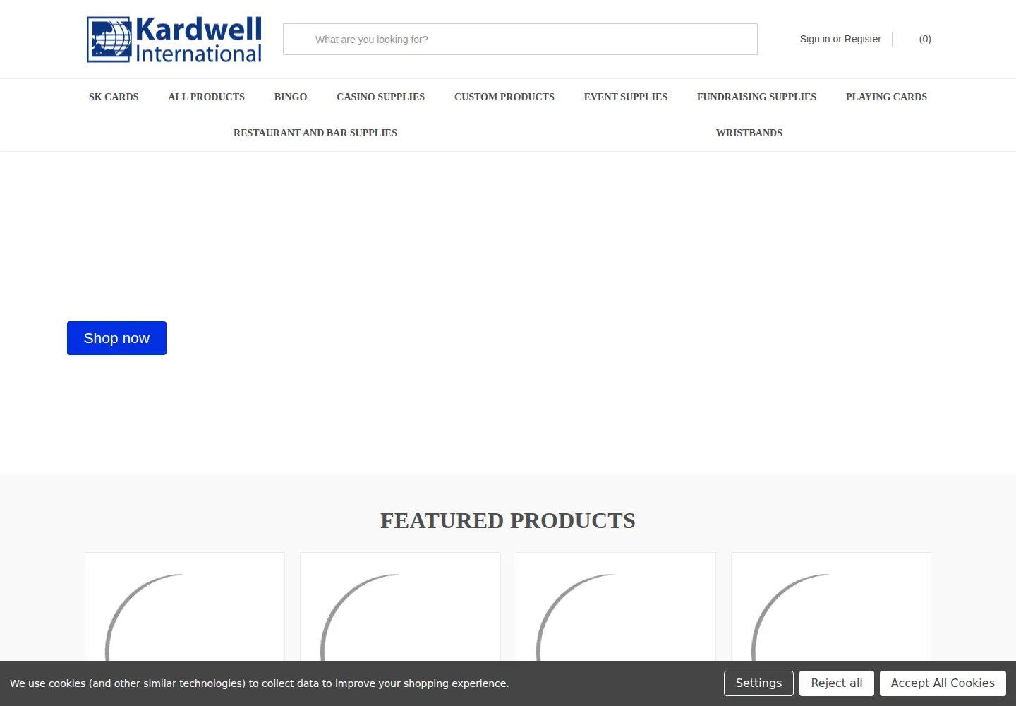 Screenshot of kardwell.com