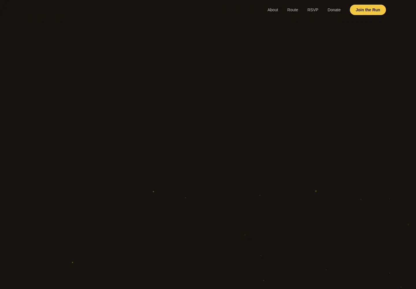 Screenshot of milesforhope.org
