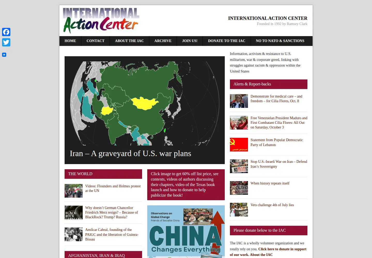 Screenshot of iacenter.org