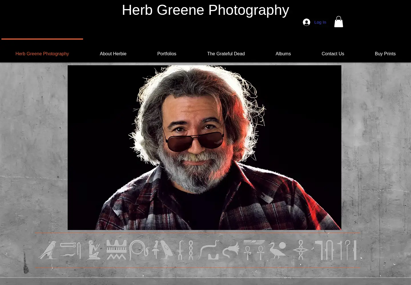 Screenshot of herbgreenefoto.com