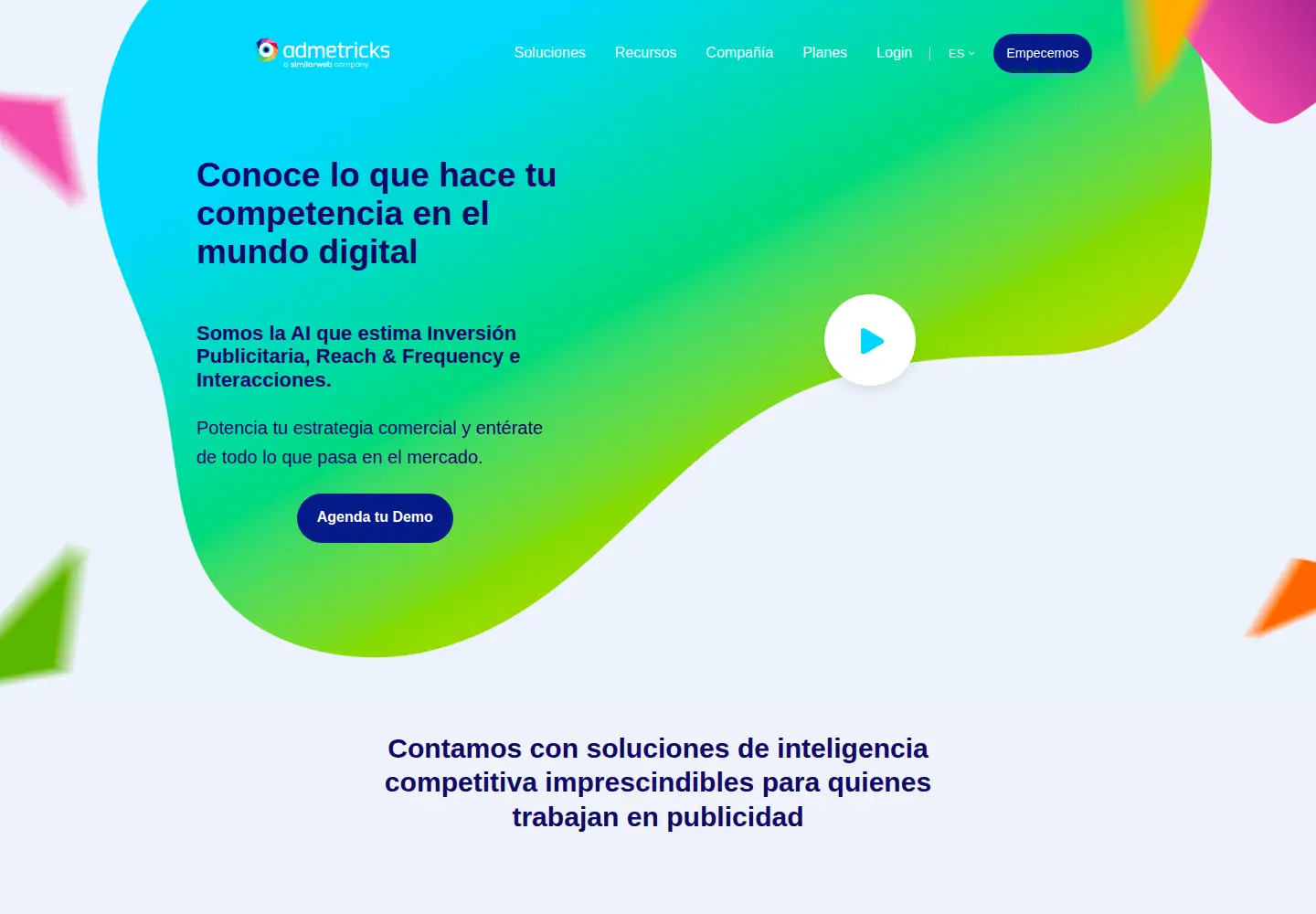 Screenshot of admetricks.com