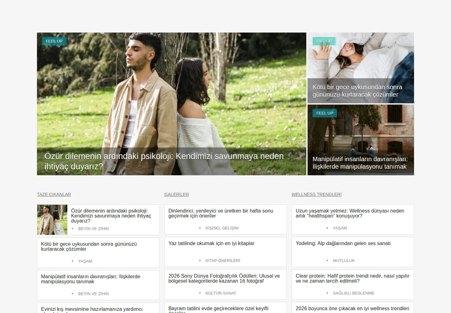 Screenshot of uplifers.com
