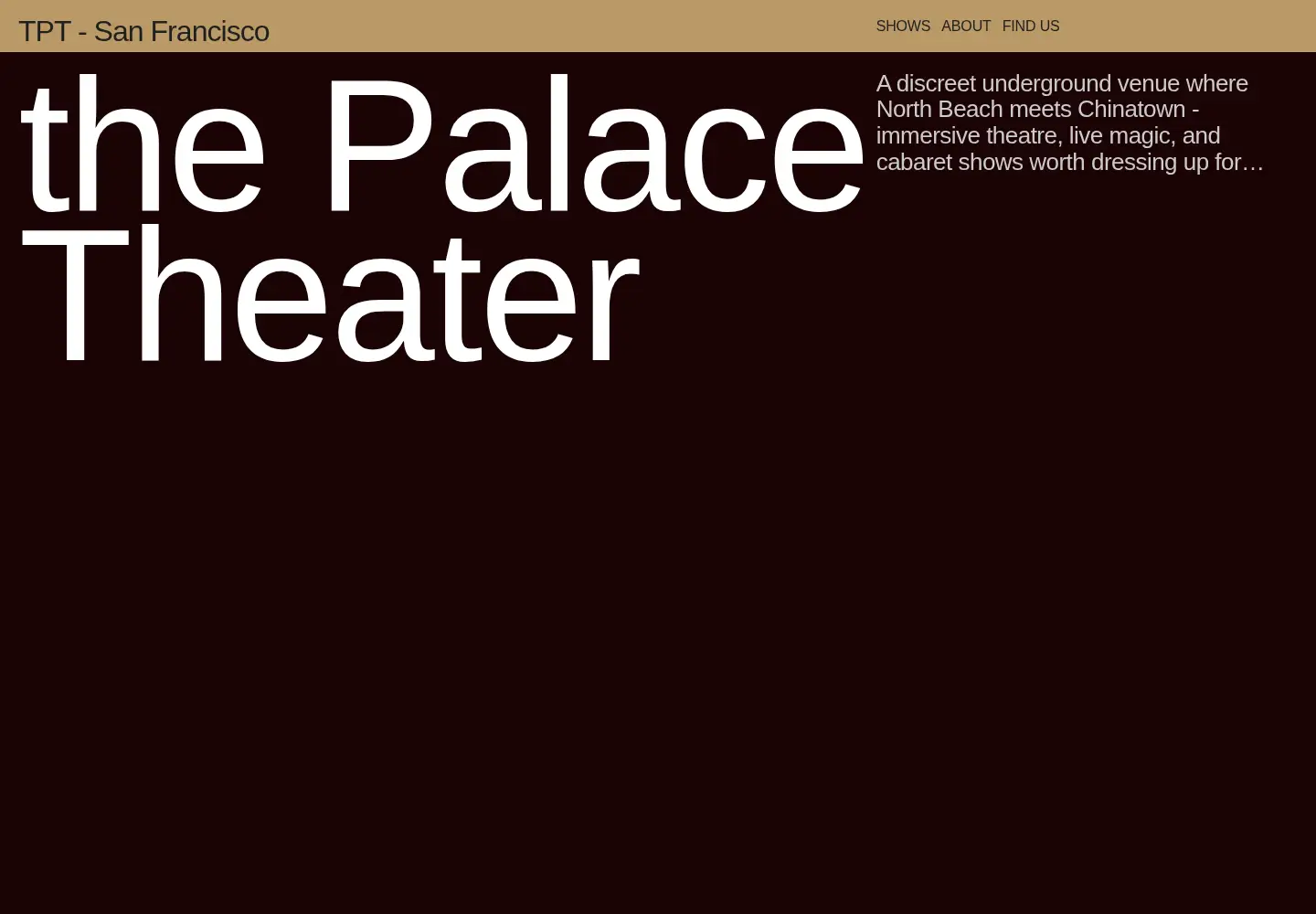 Screenshot of boxcartheatre.org