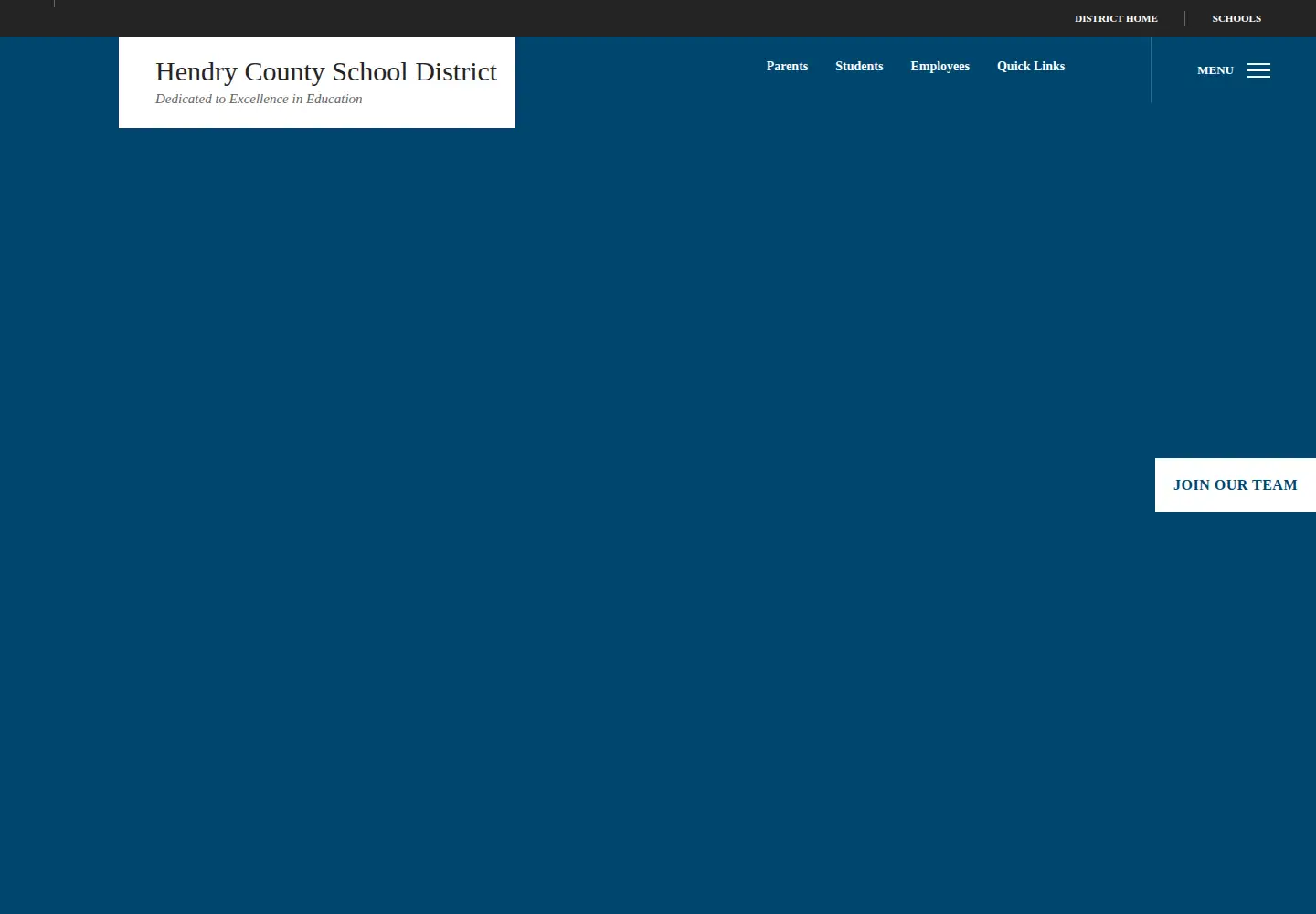Screenshot of hendry-schools.org