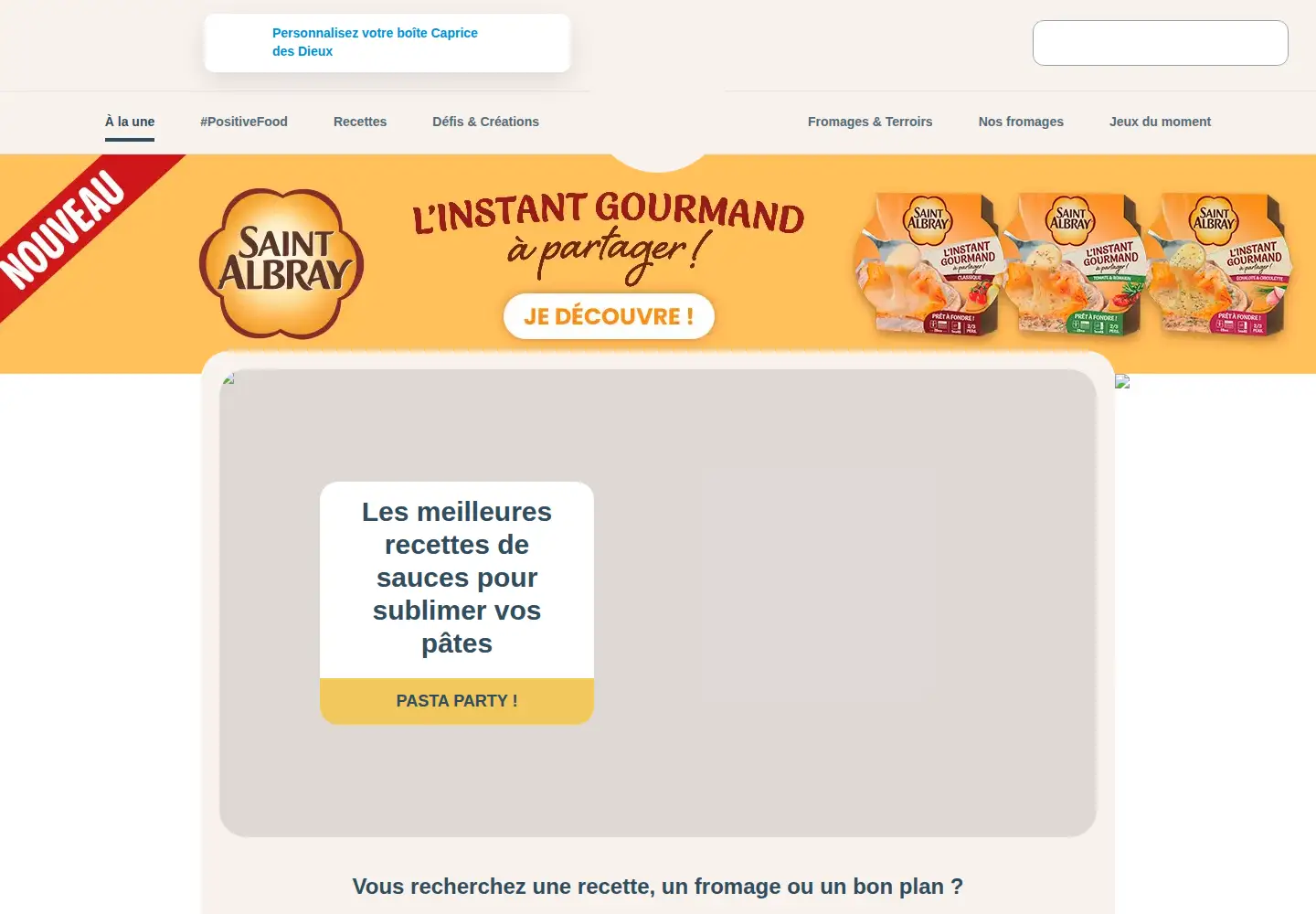 Screenshot of quiveutdufromage.com