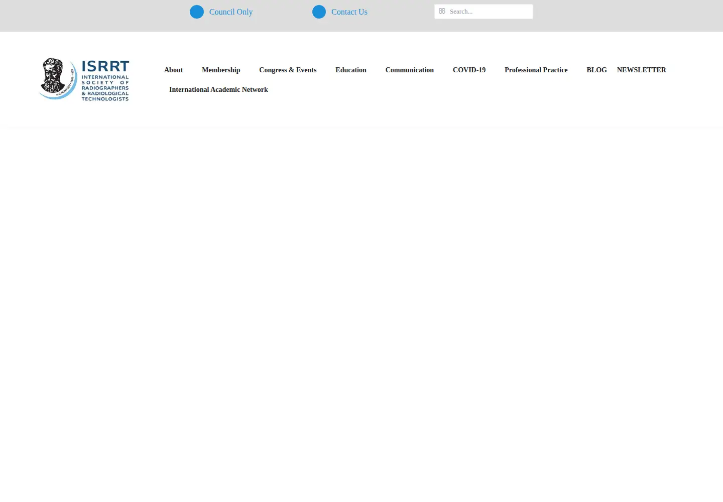 Screenshot of isrrt.org