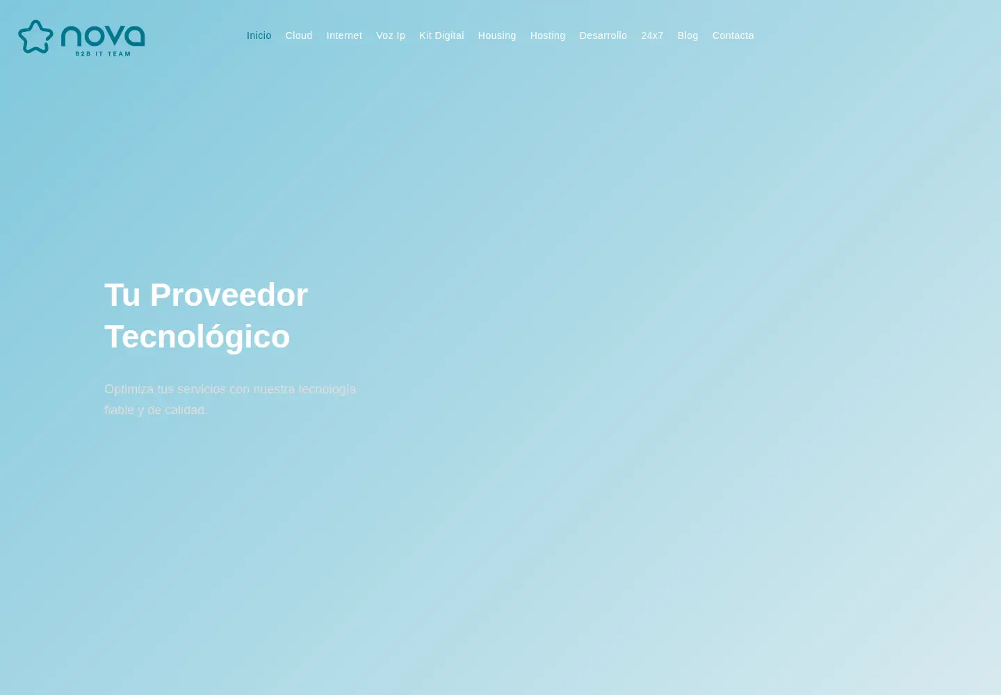 Screenshot of nova.es