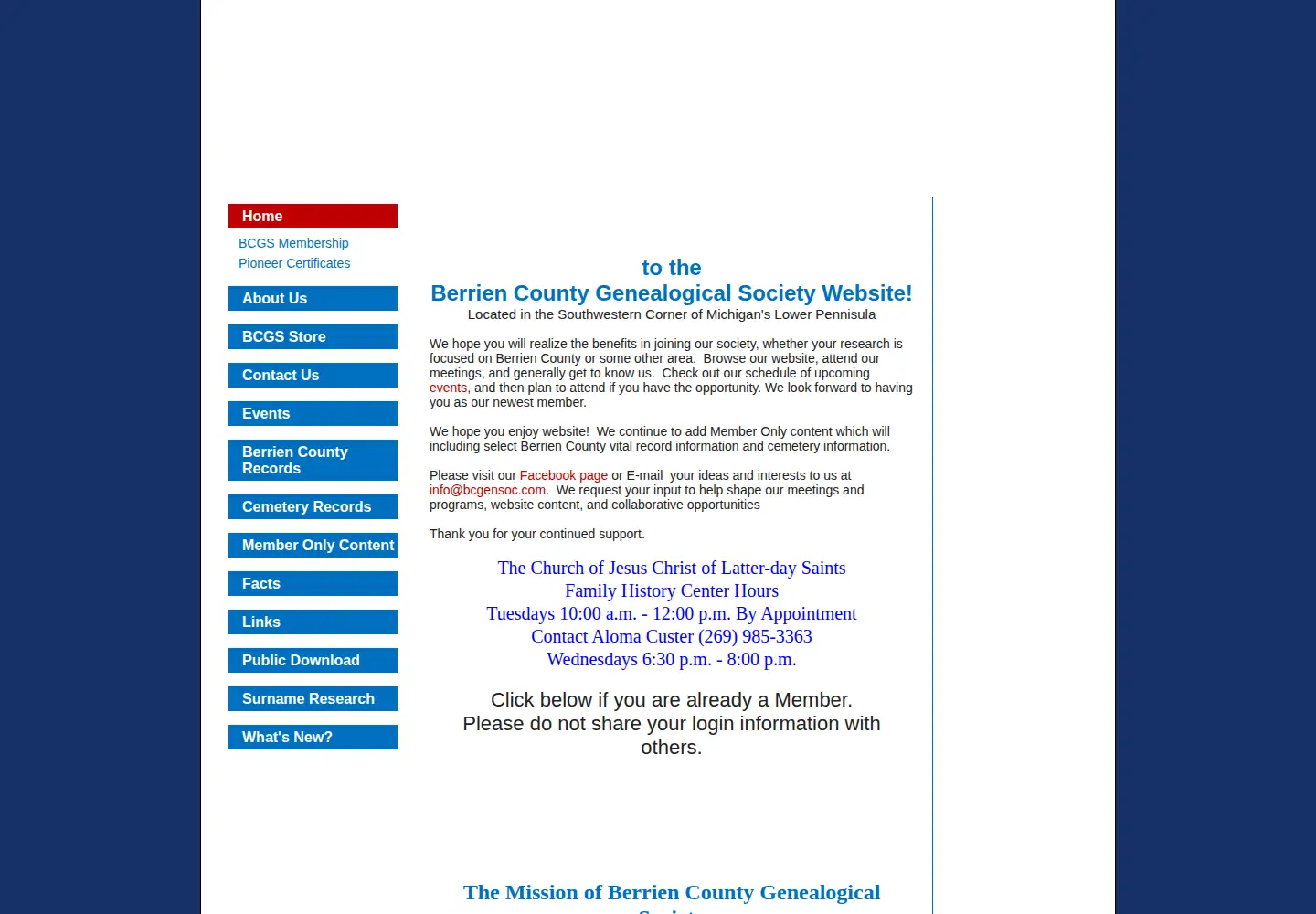 Screenshot of bcgensoc.com