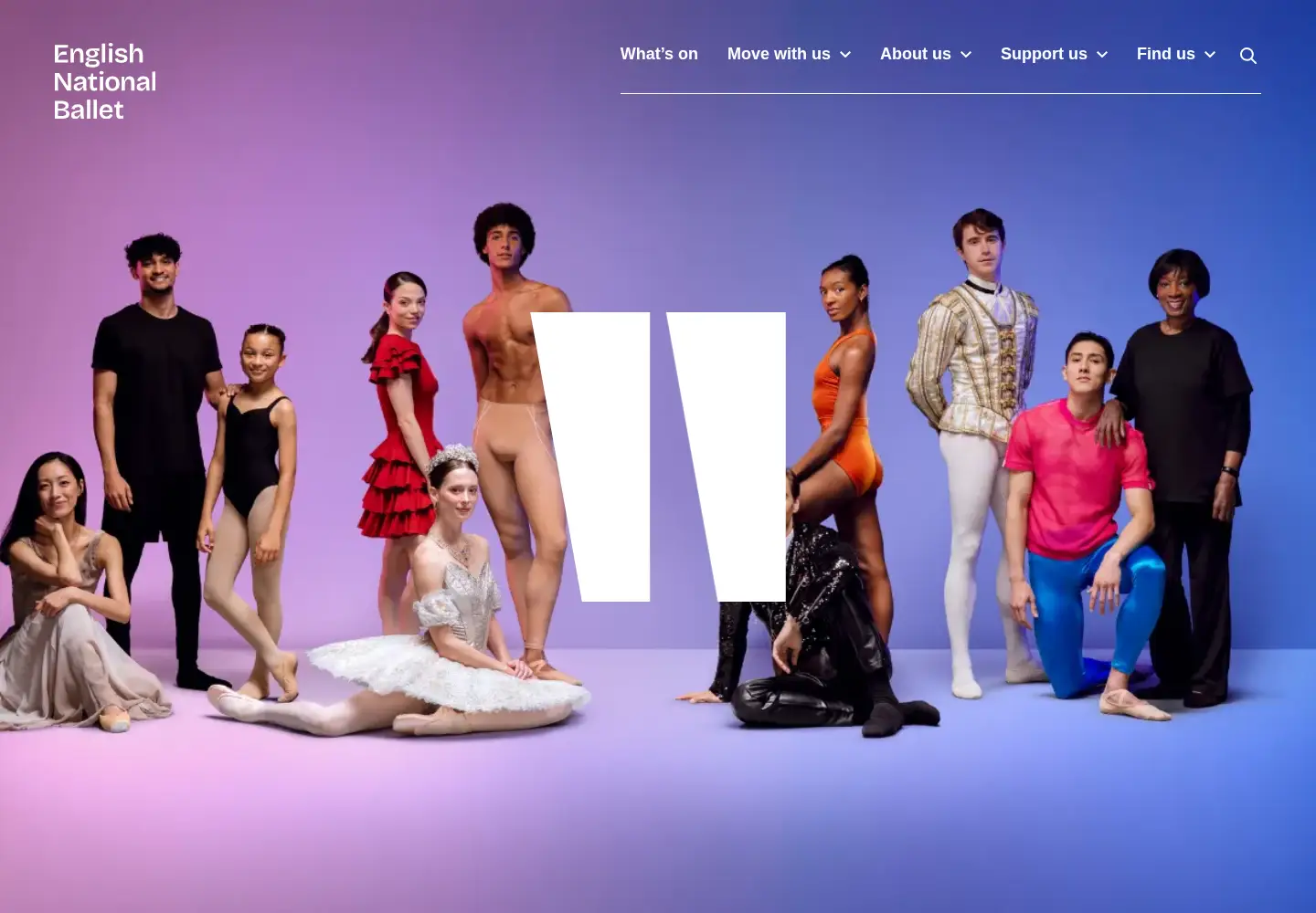 Screenshot of ballet.org.uk
