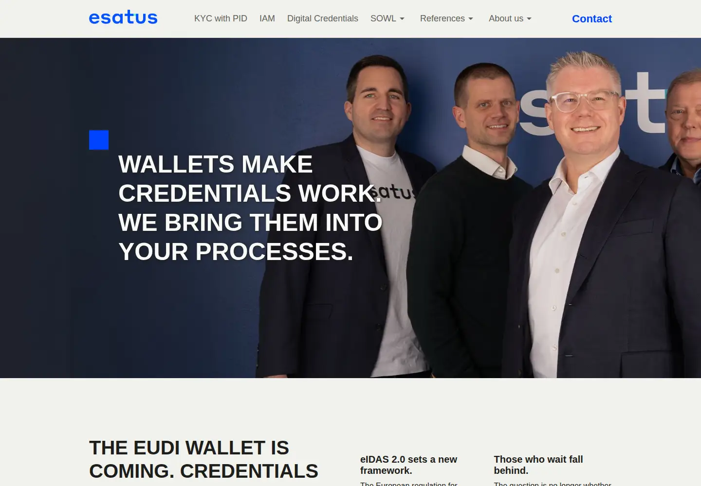 Screenshot of esatus.com