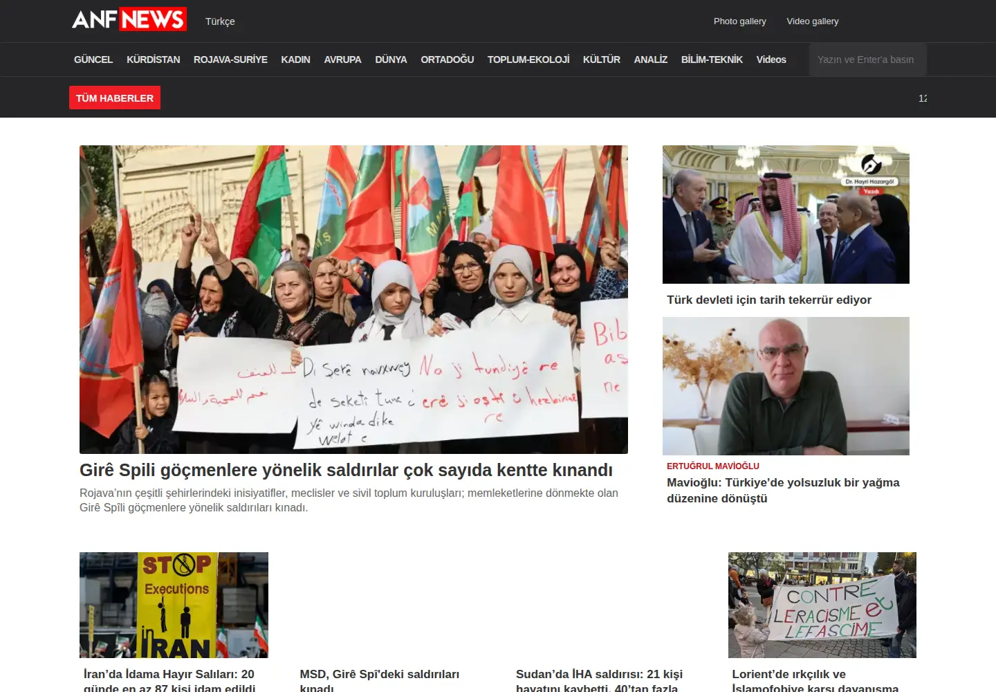 Screenshot of anf-news.com