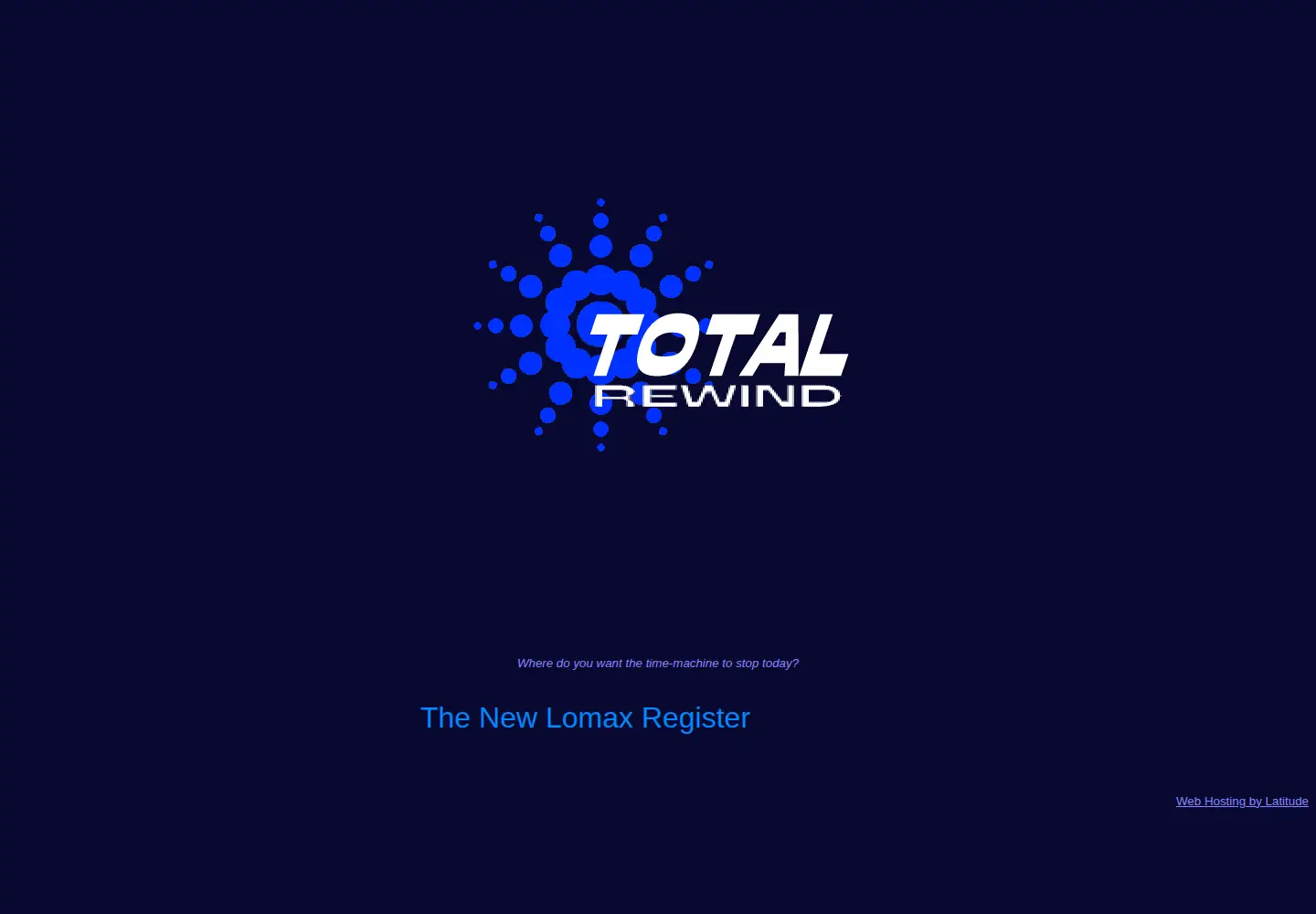 Screenshot of totalrewind.org