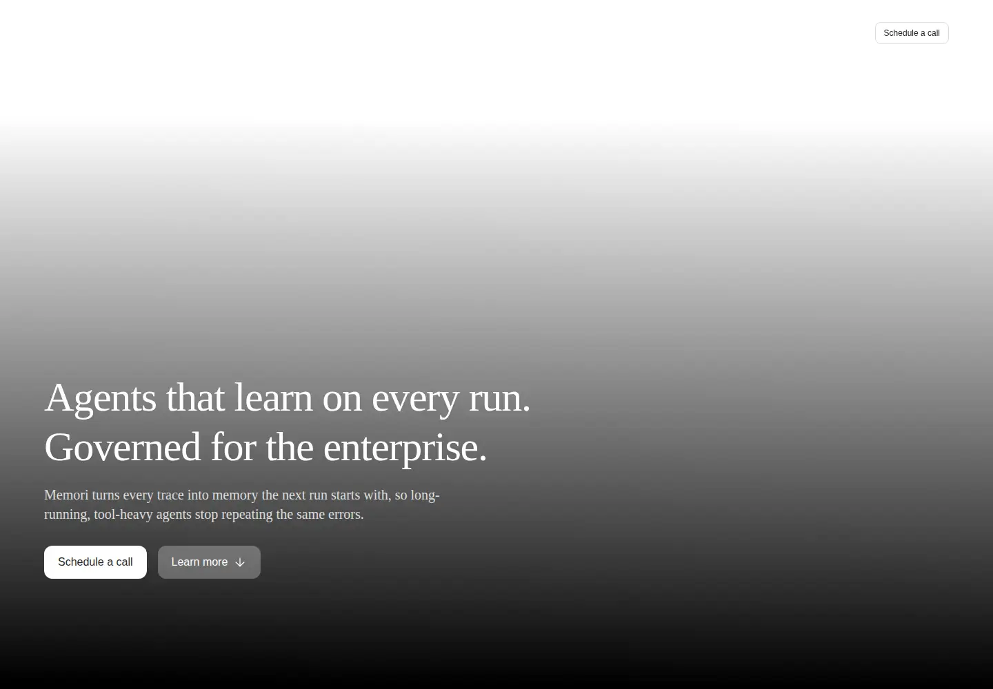 Screenshot of memorilabs.ai