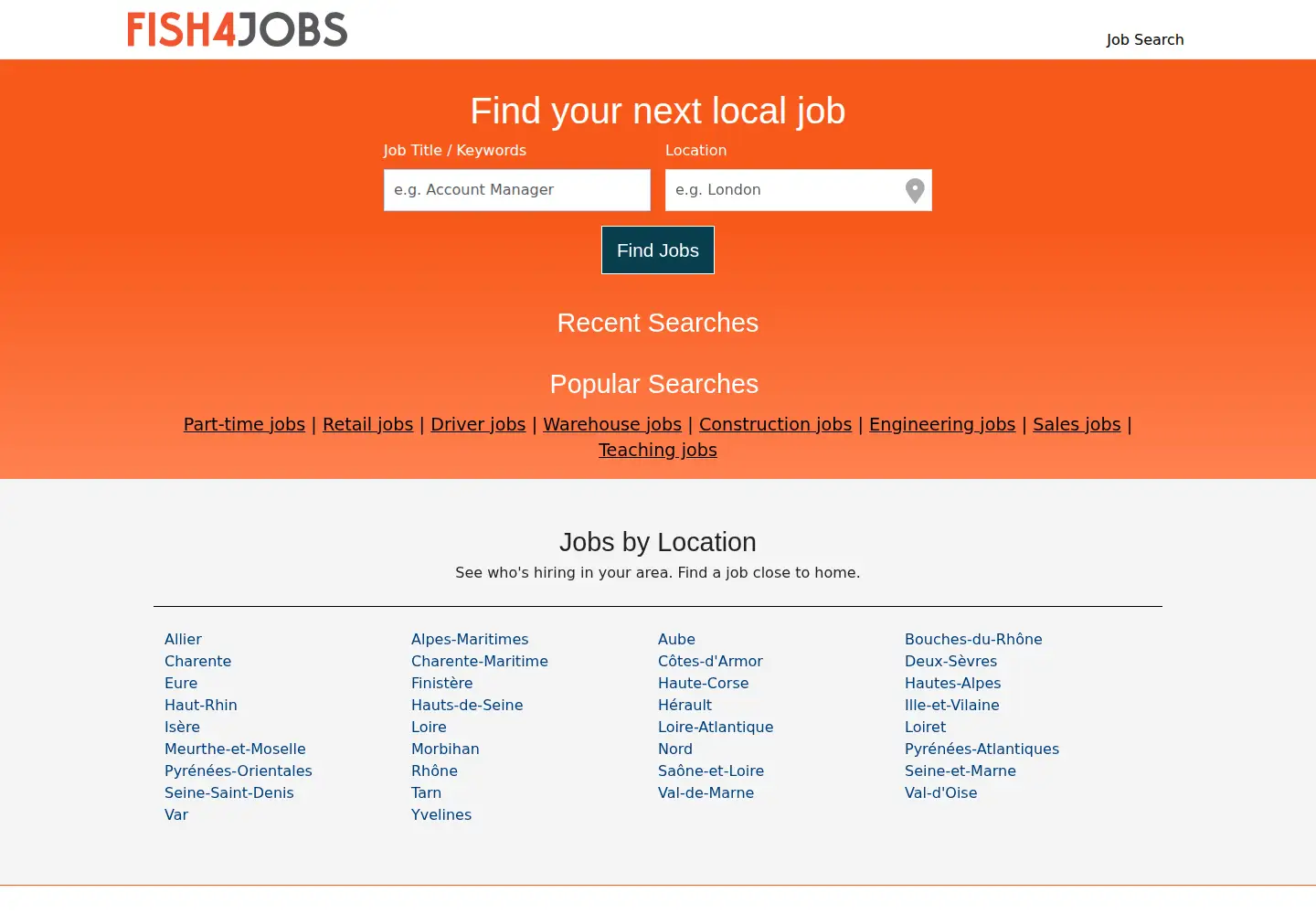 Screenshot of fish4.co.uk