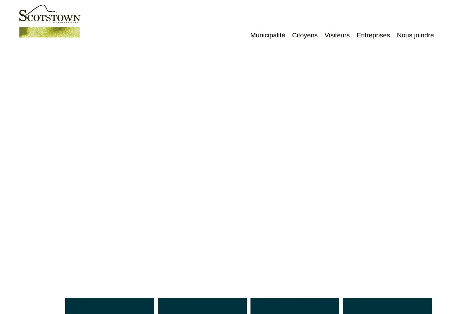 Captured homepage of scotstown.net in the current scan