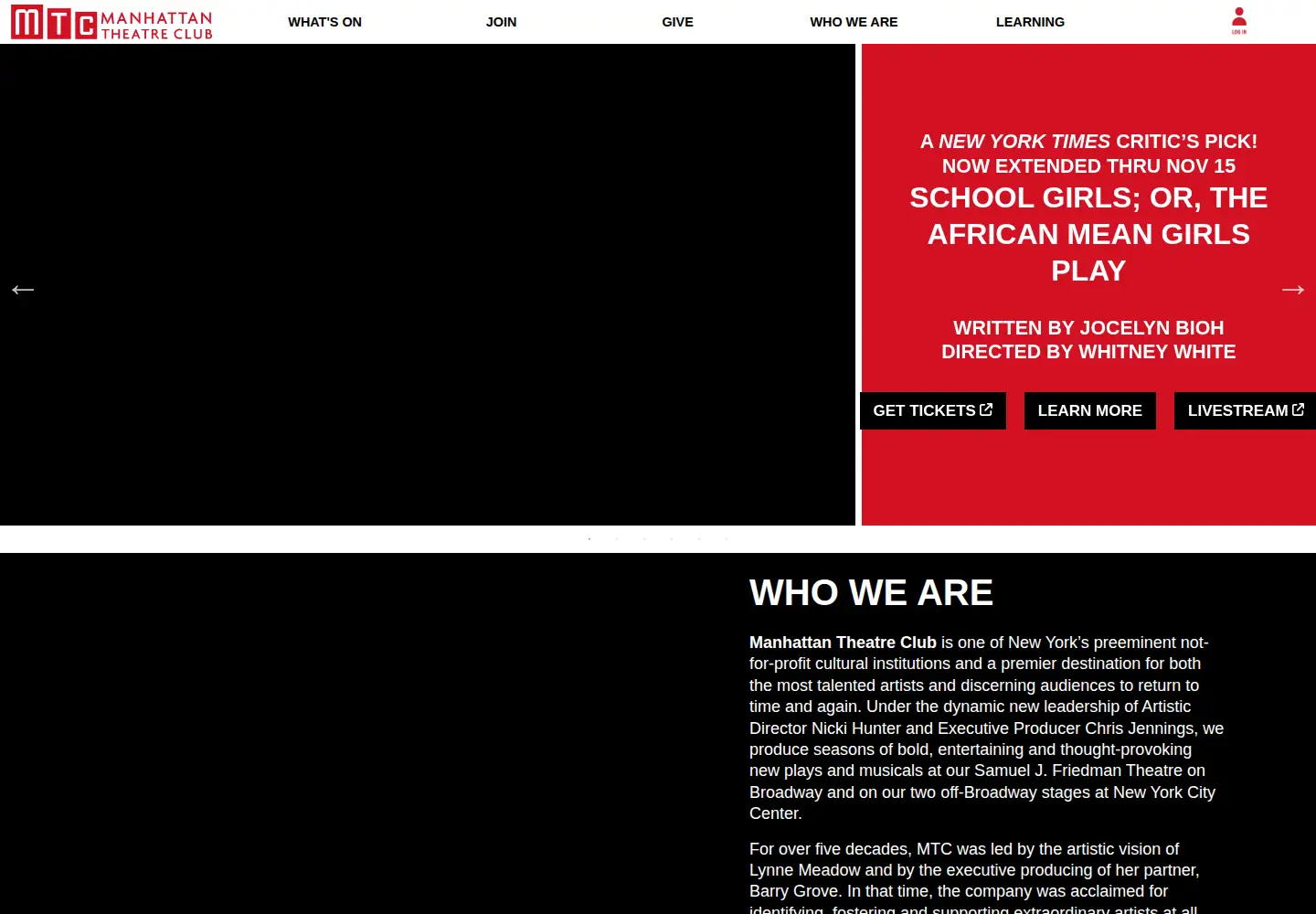 Screenshot of mtc-nyc.org