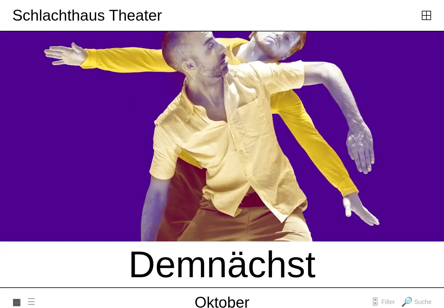 Screenshot of schlachthaus.ch