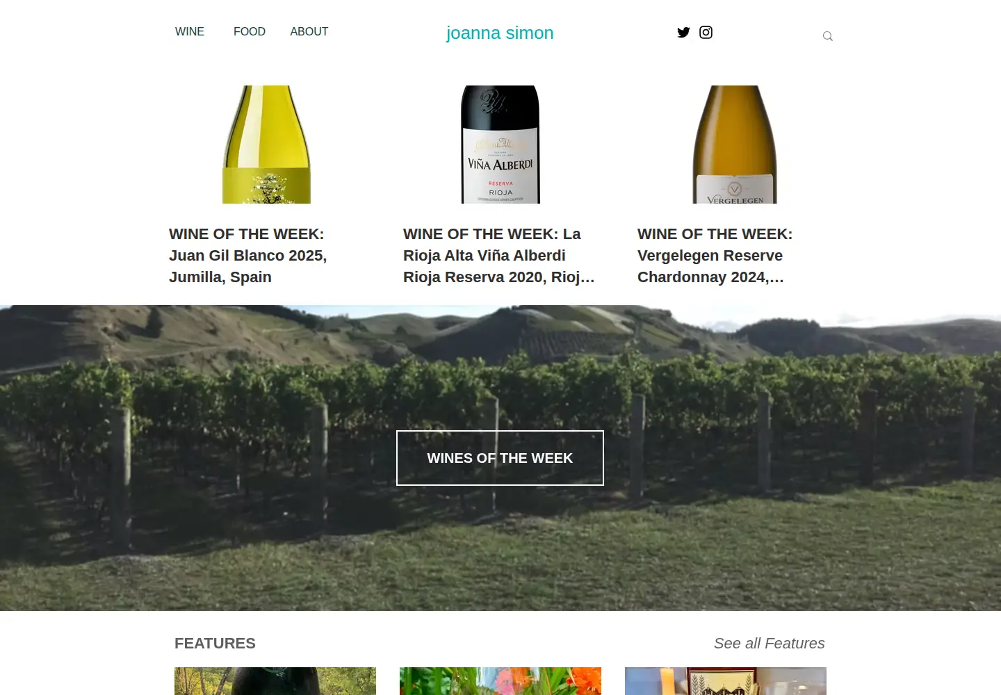 Screenshot of joannasimon.com