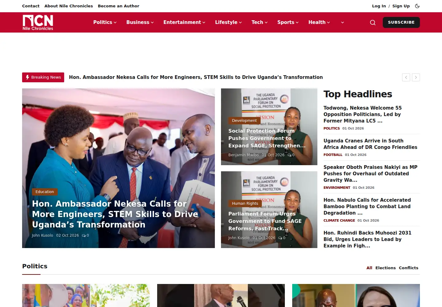 Screenshot of huduma.social
