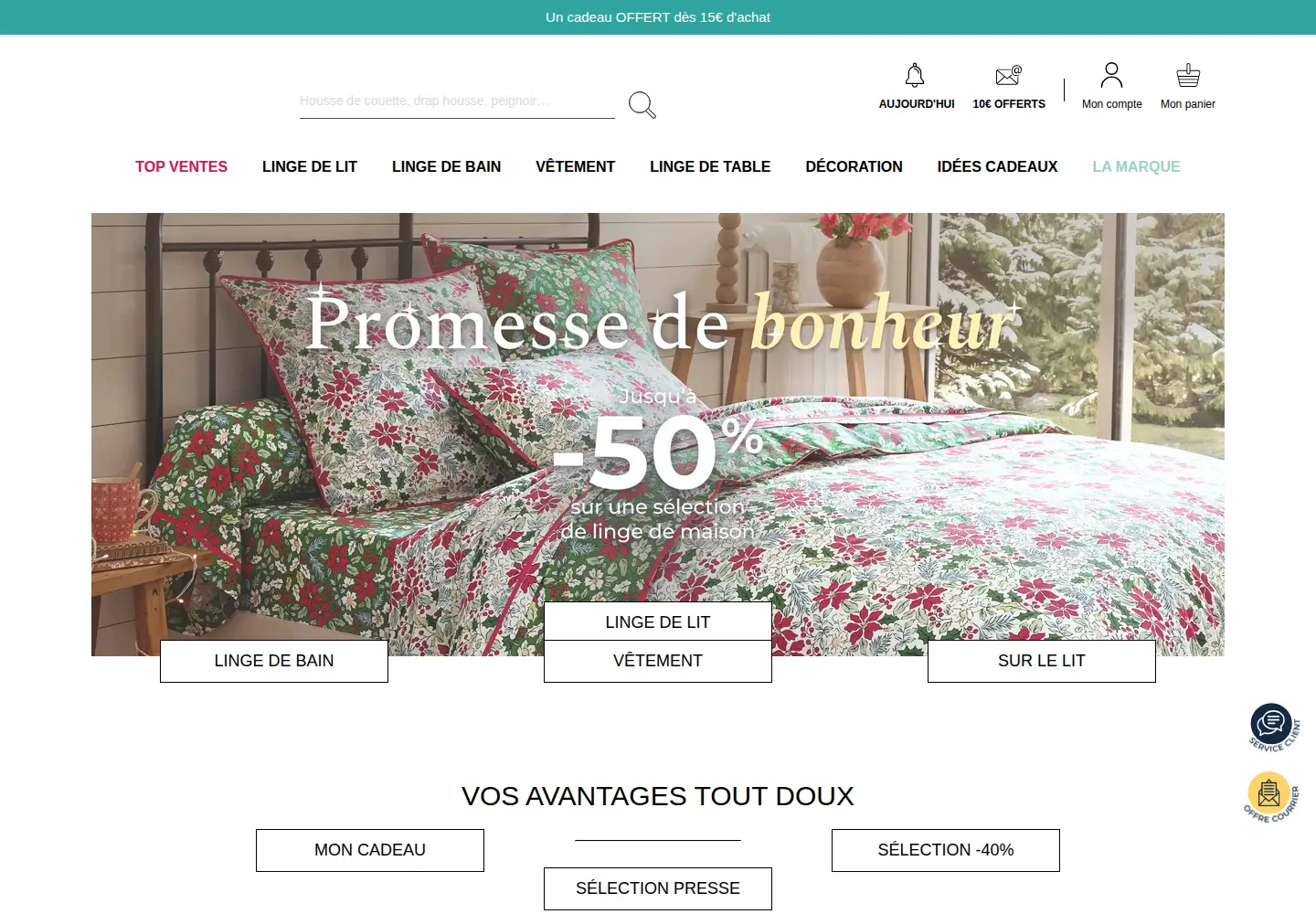 Captured homepage of francoisesaget.com in the current scan