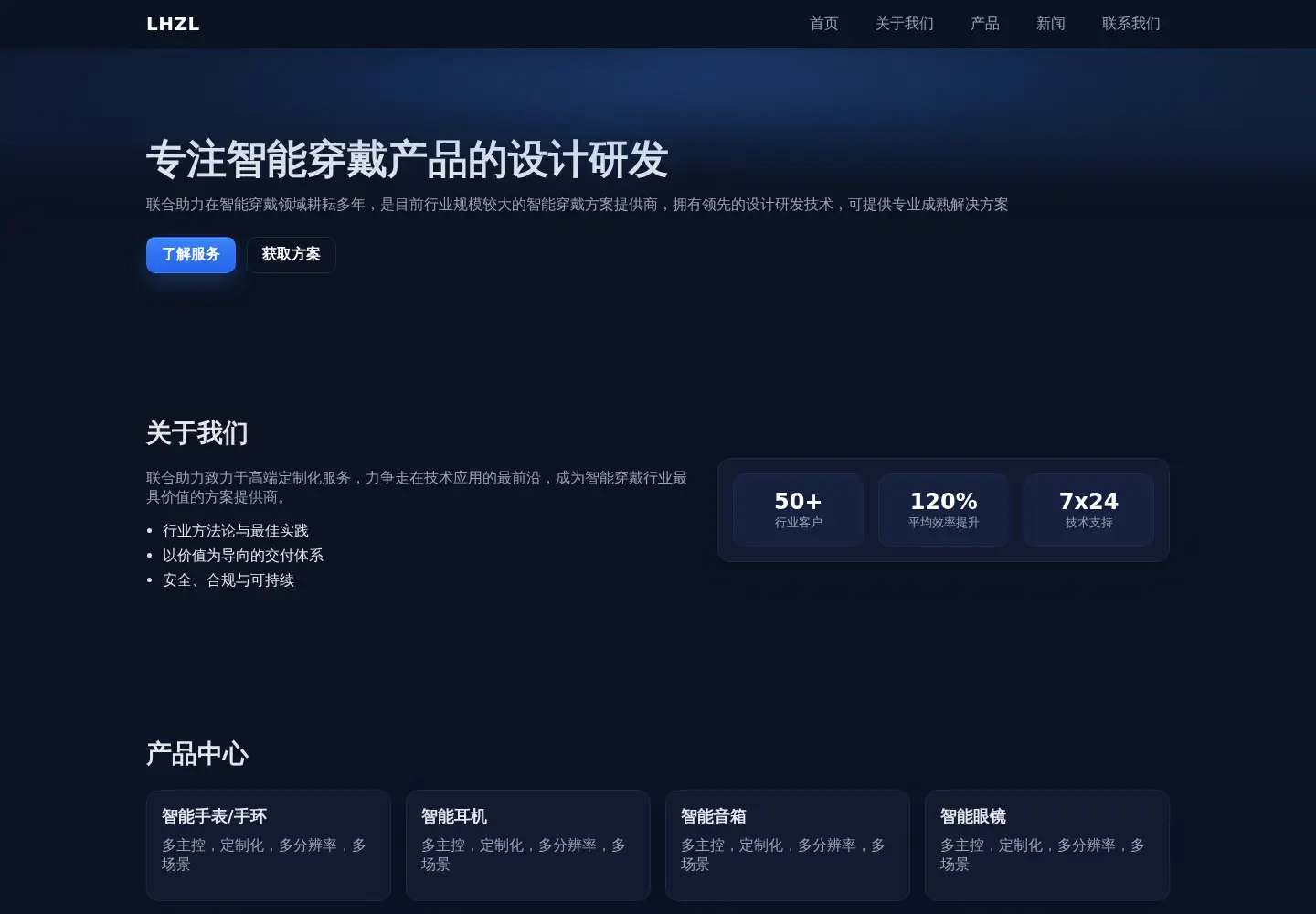 Screenshot of lhzl666.com