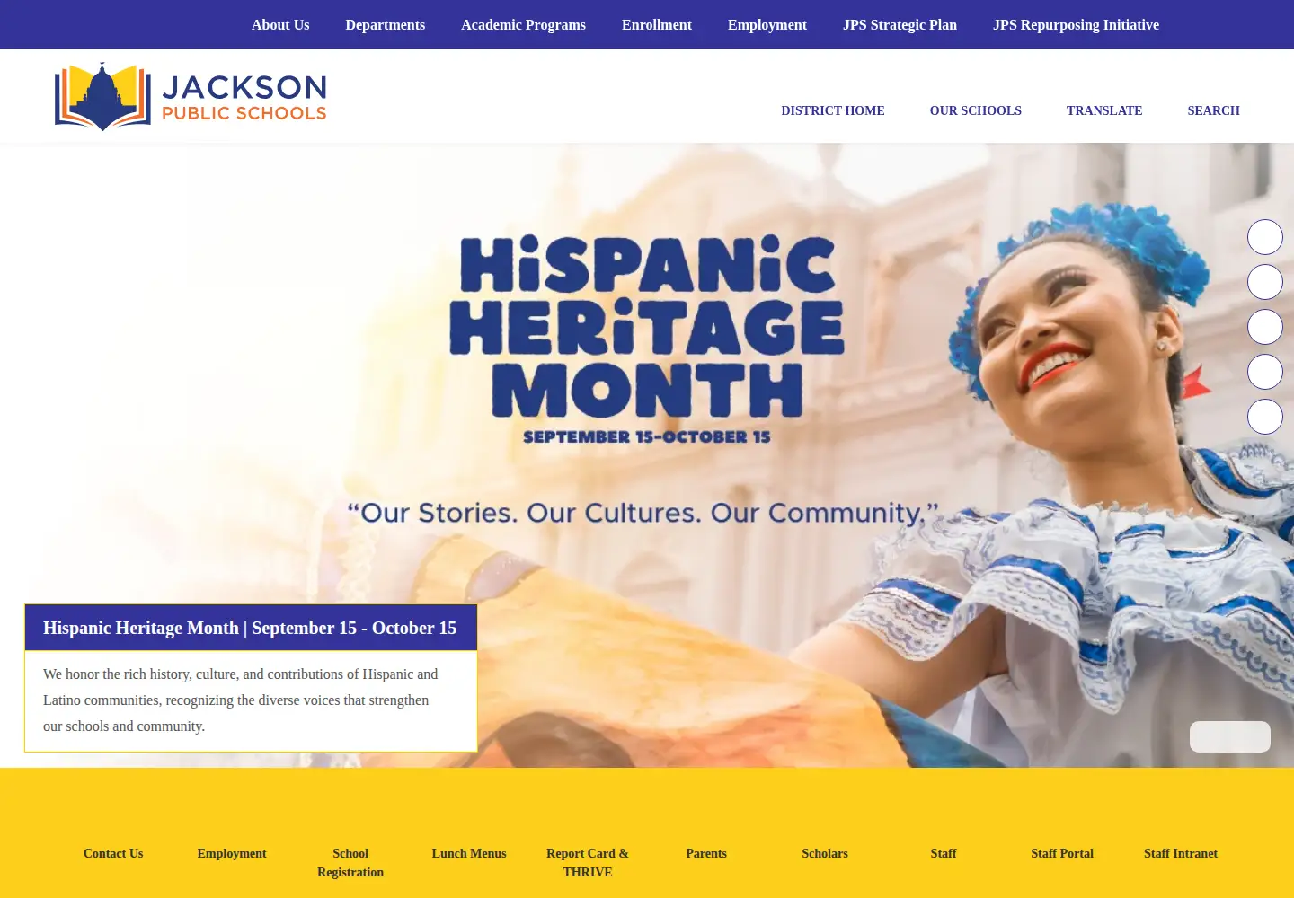 Screenshot of jackson.k12.ms.us
