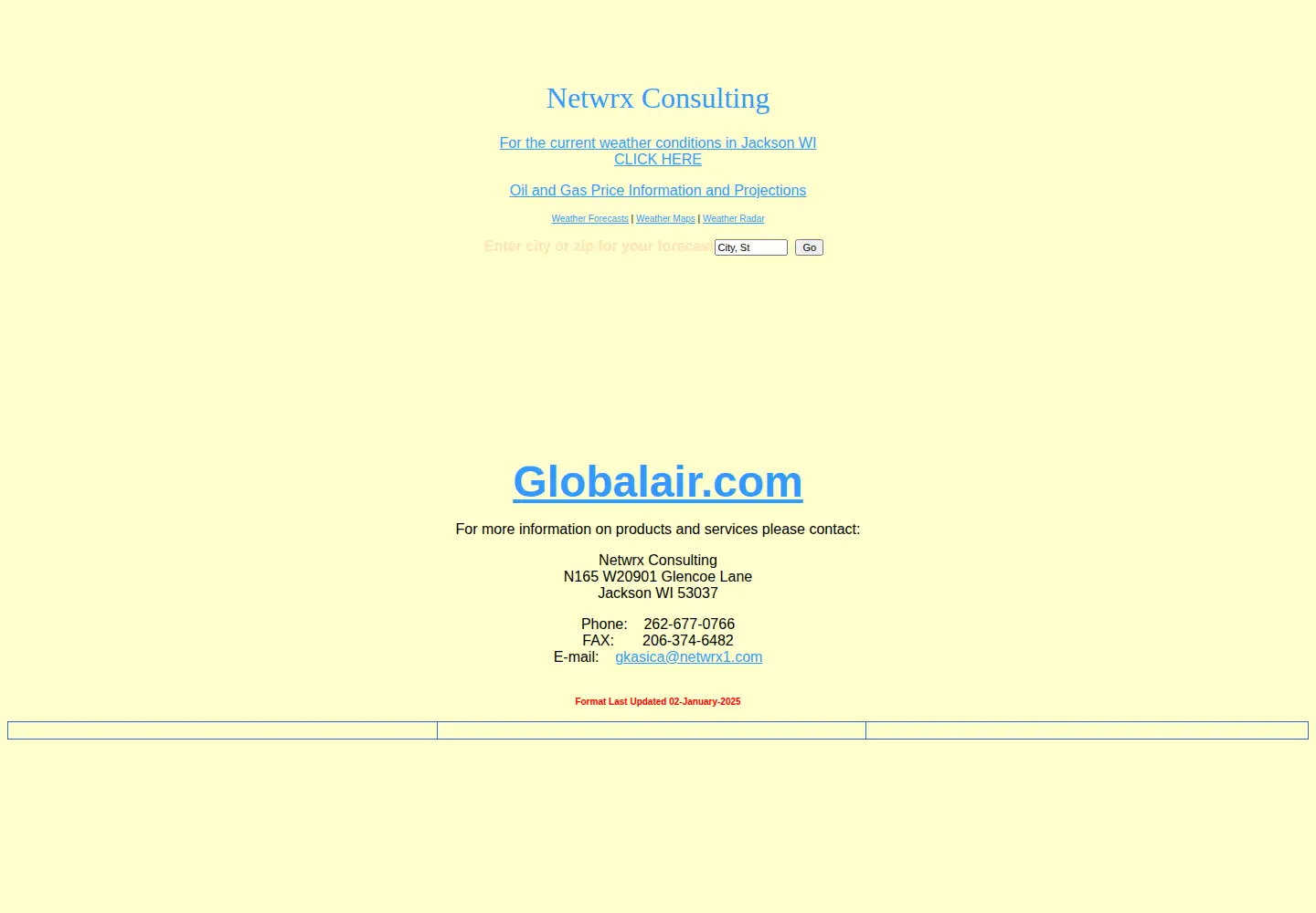 Screenshot of netwrx1.com