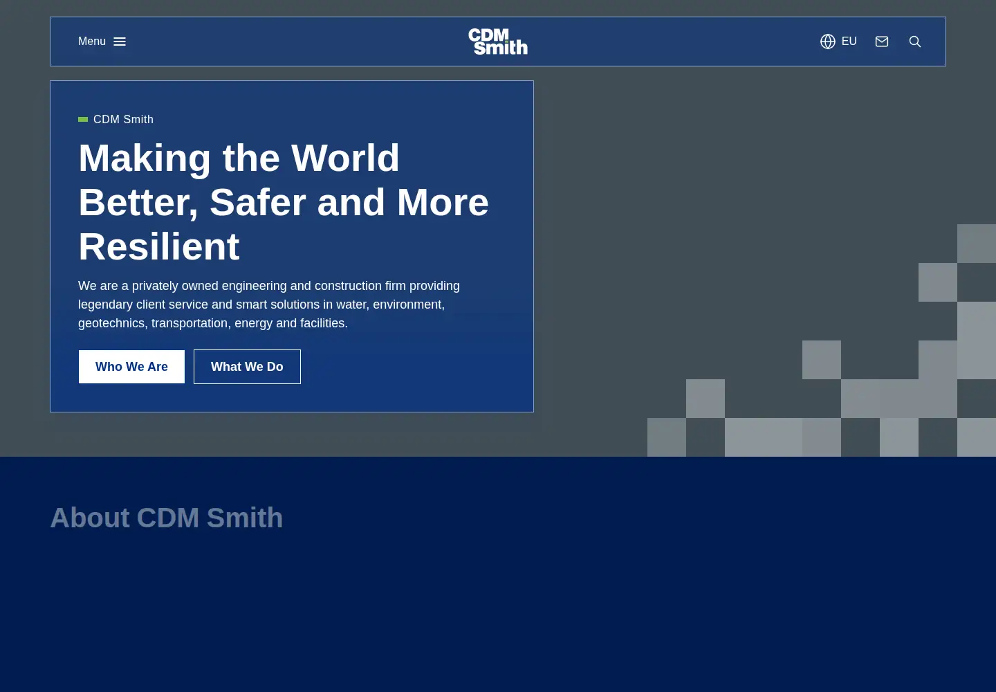 Screenshot of cdm.com