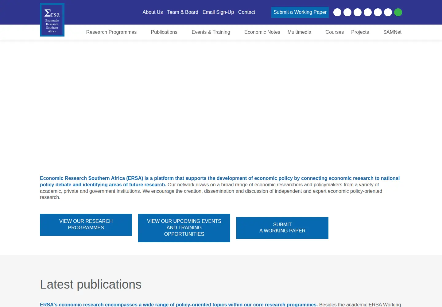 Screenshot of econrsa.org