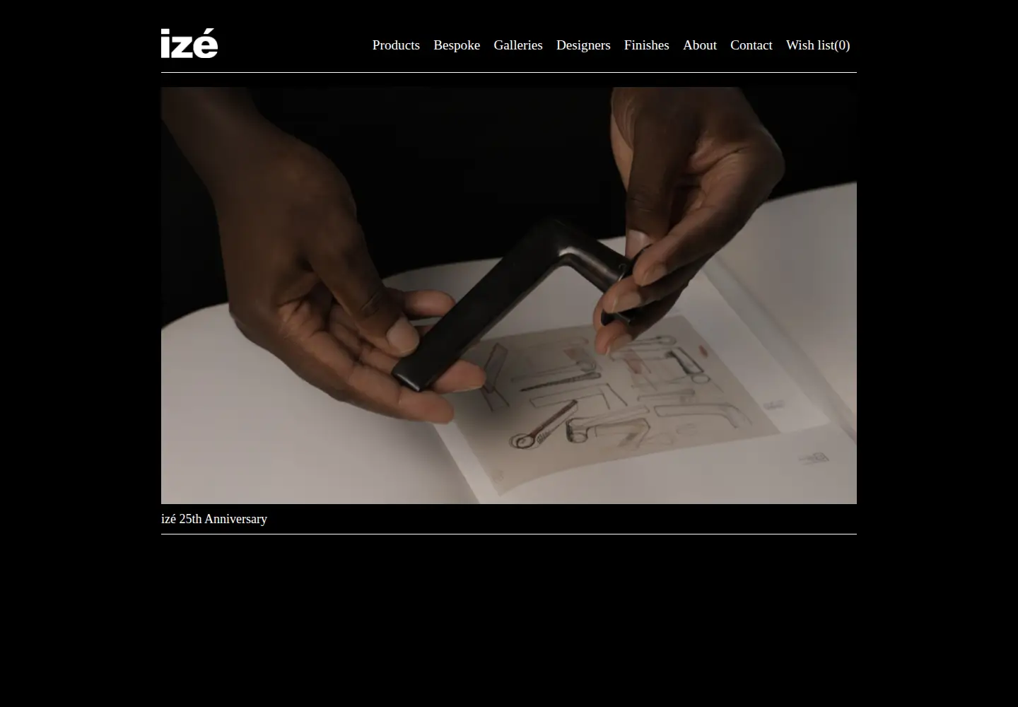 Screenshot of ize.info